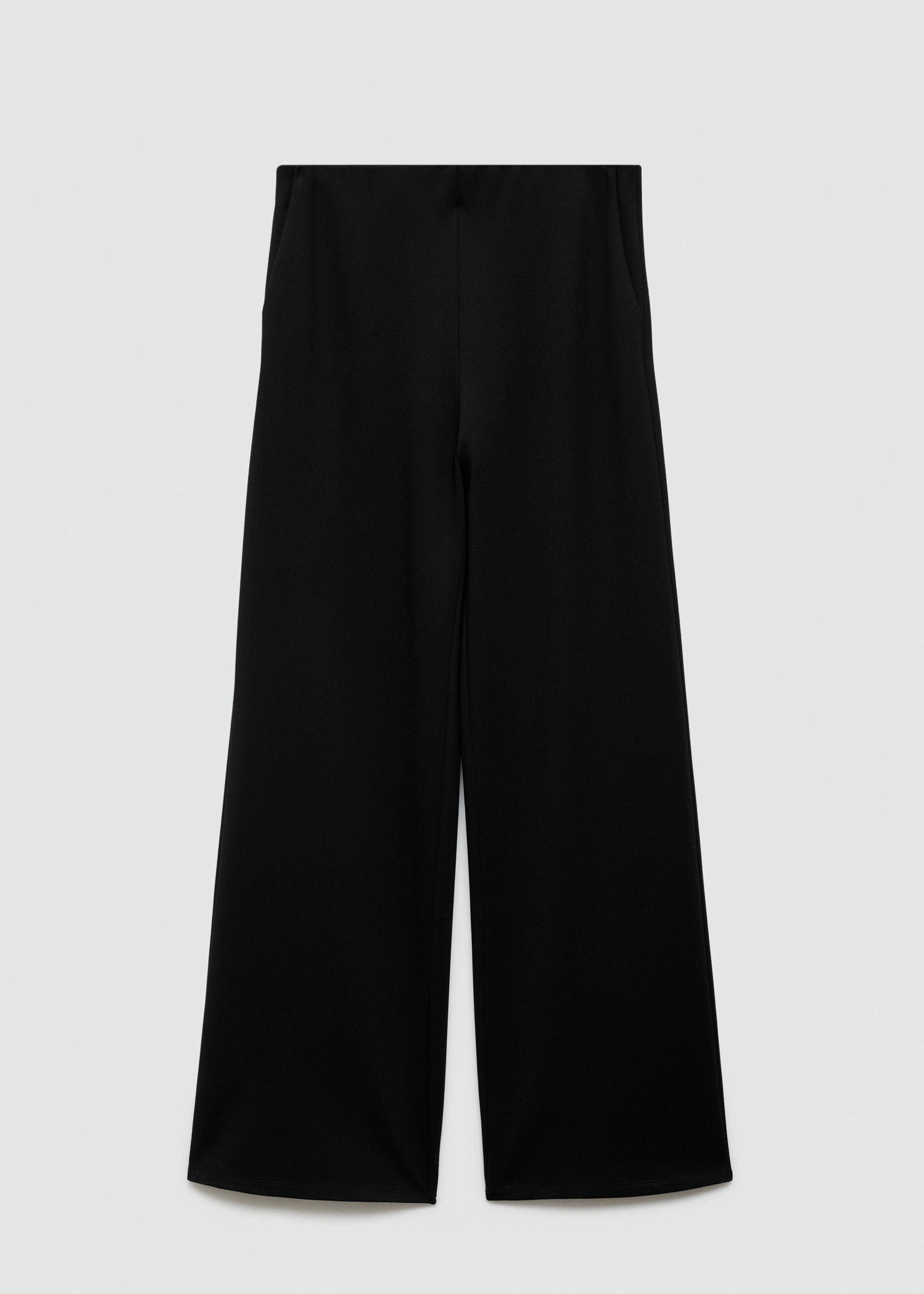 Gerade Hose aus Romanit-Jersey - Artikel ohne Model