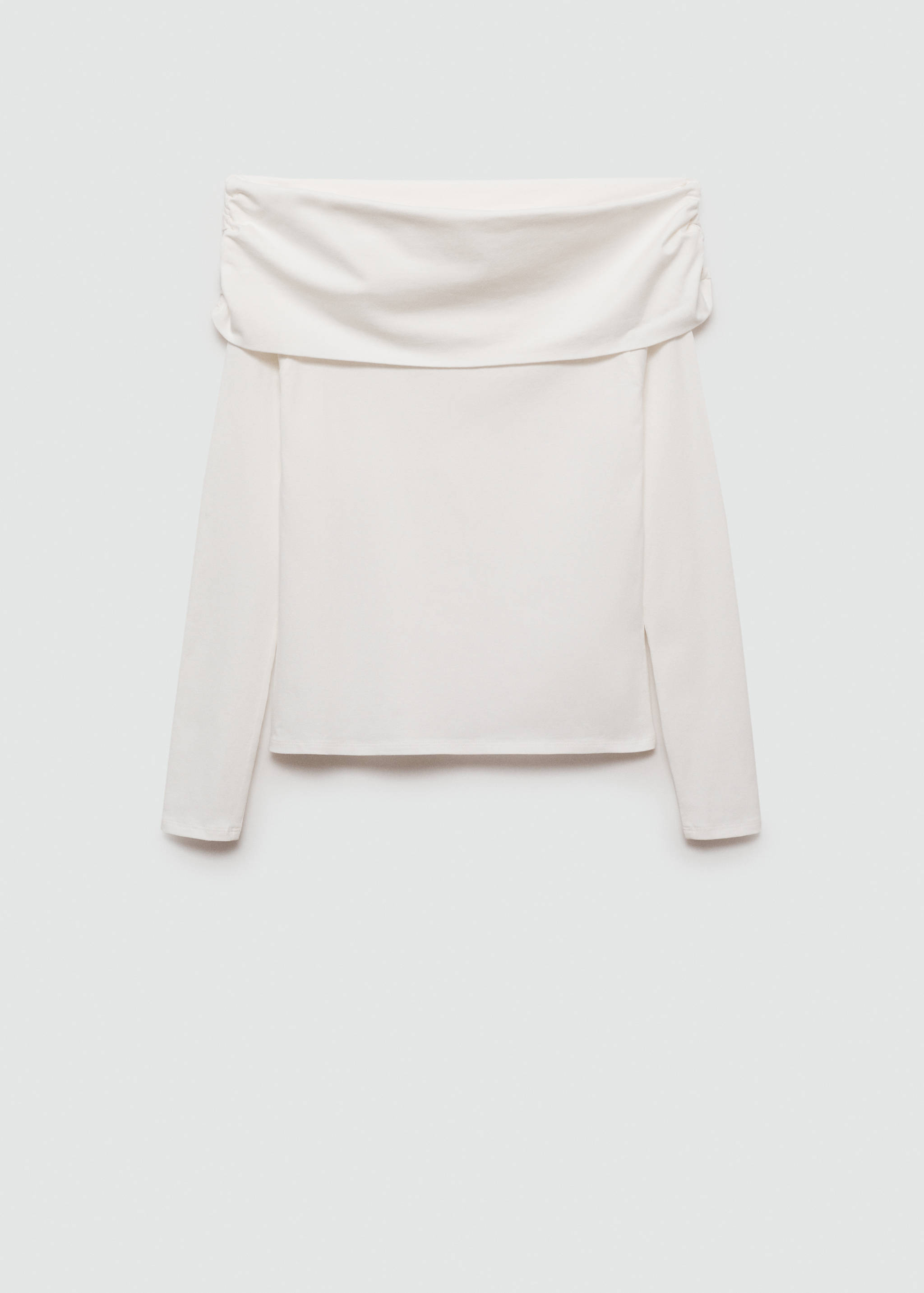 Off-shoulder T-shirt - Article without model