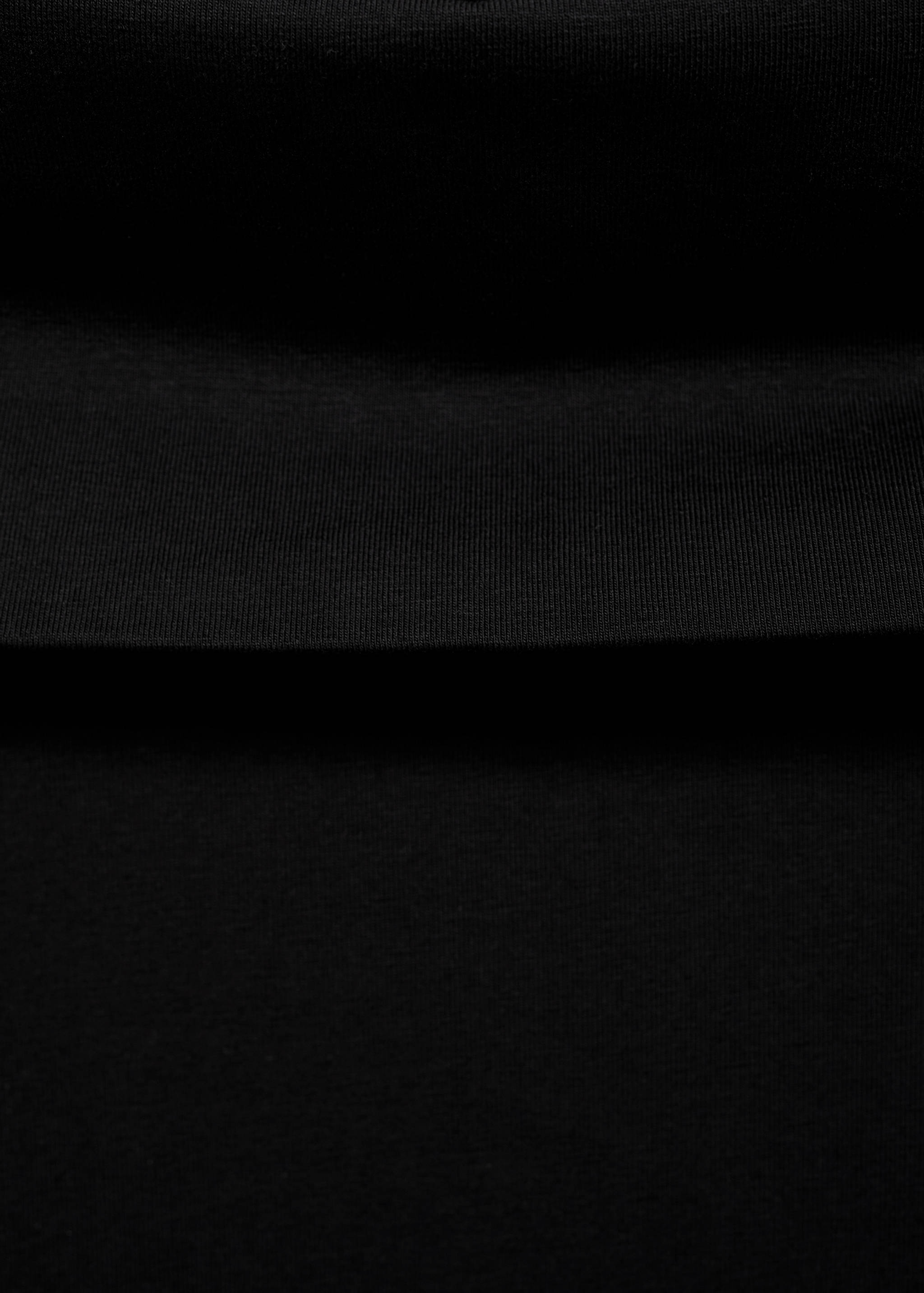 Off-shoulder T-shirt - Details of the article 0