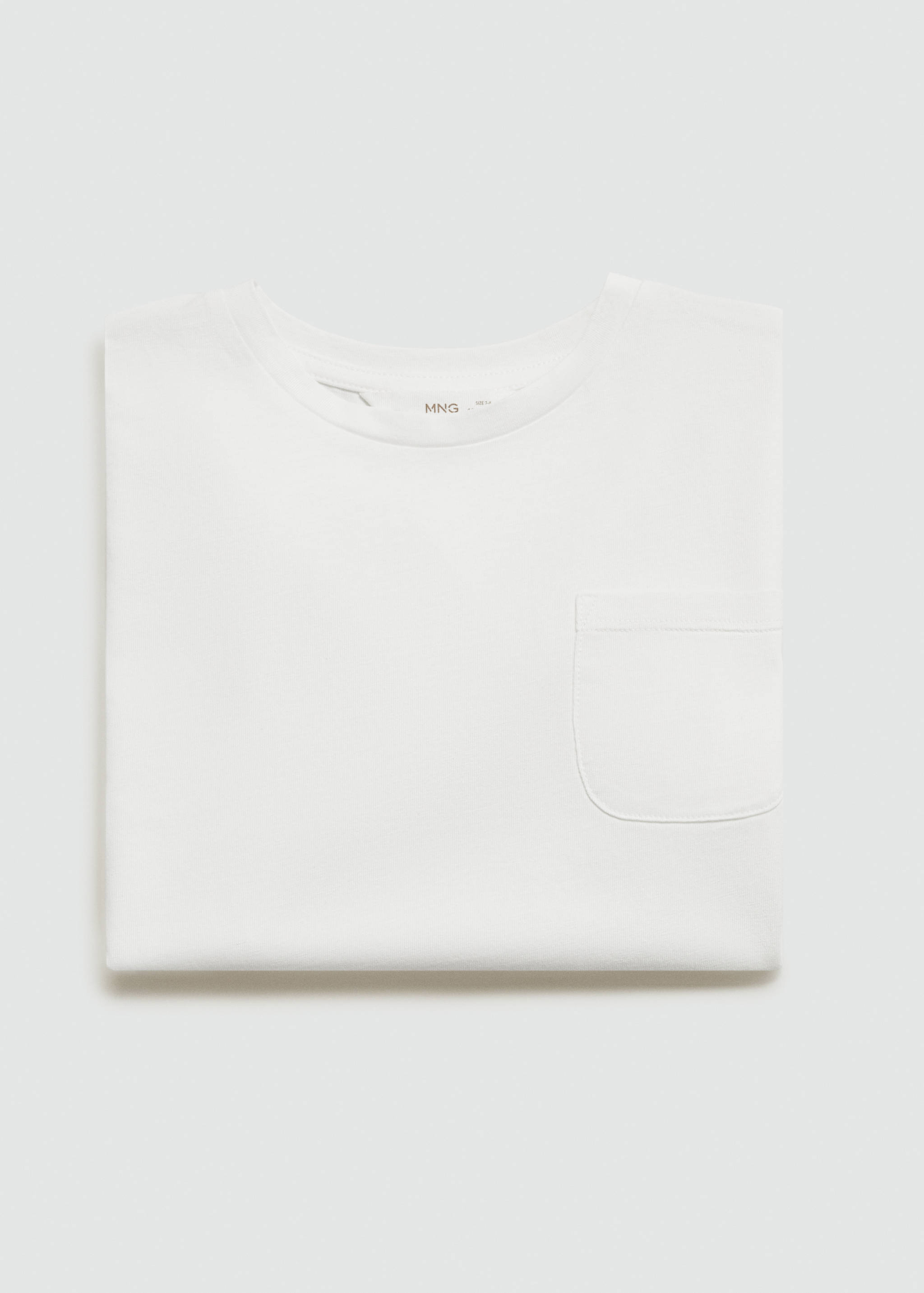Pocket cotton T-shirt - Details of the article 0