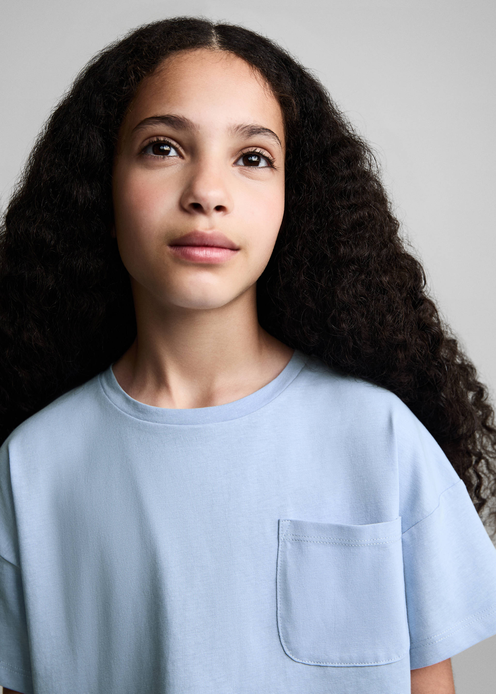 Pocket cotton T-shirt - Details of the article 1