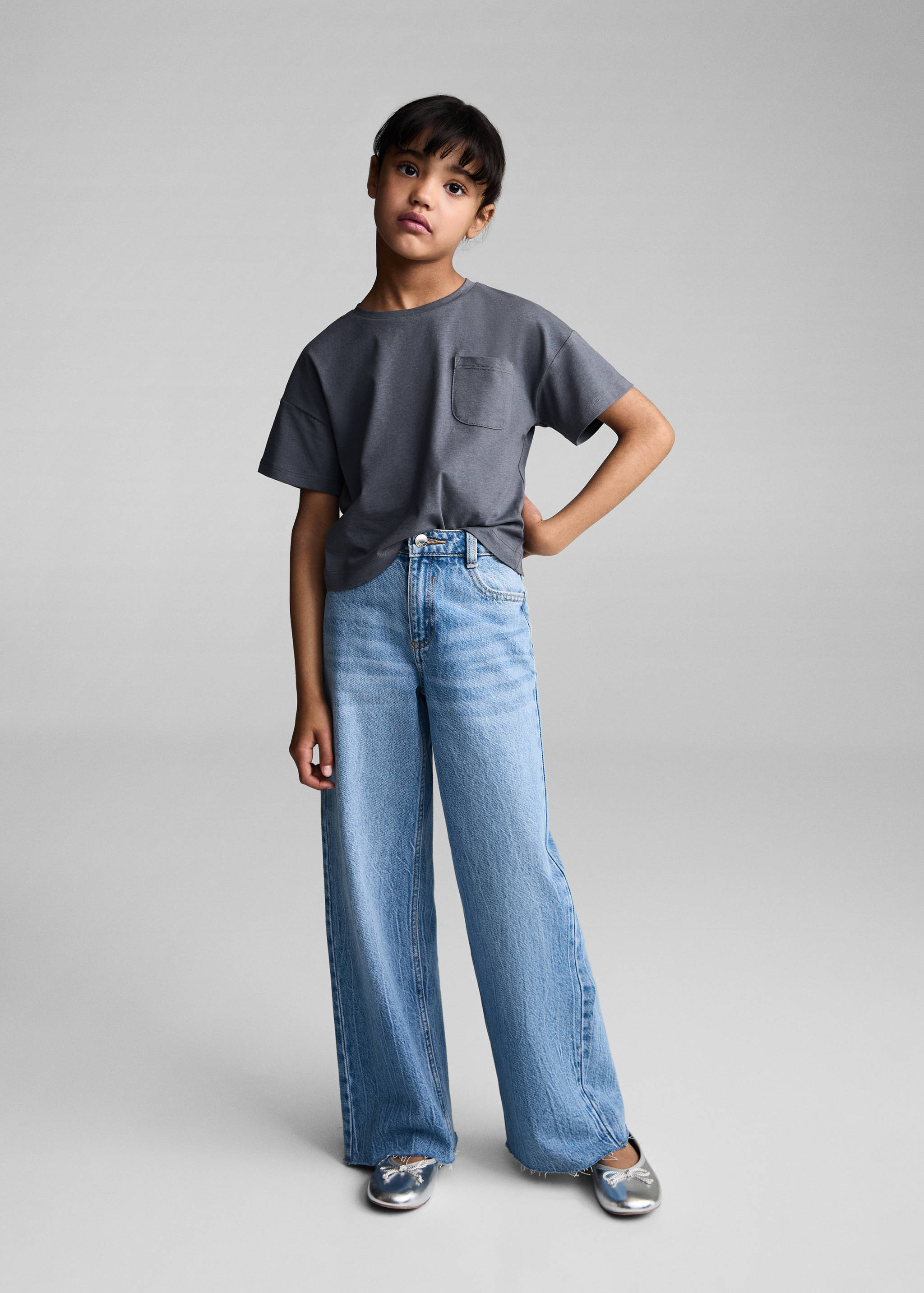 Pocket cotton T-shirt - General plane