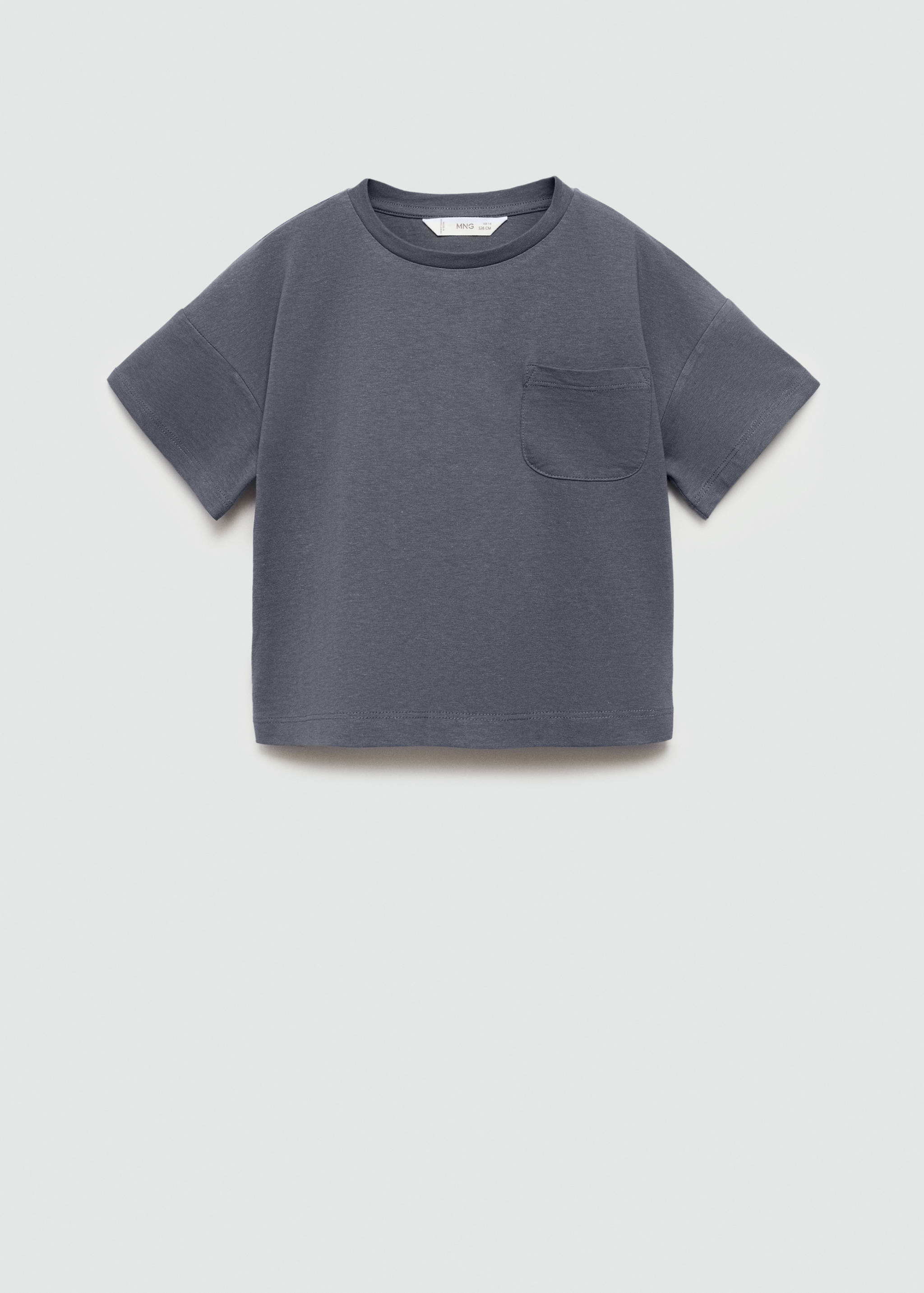 Pocket cotton T-shirt - Article without model