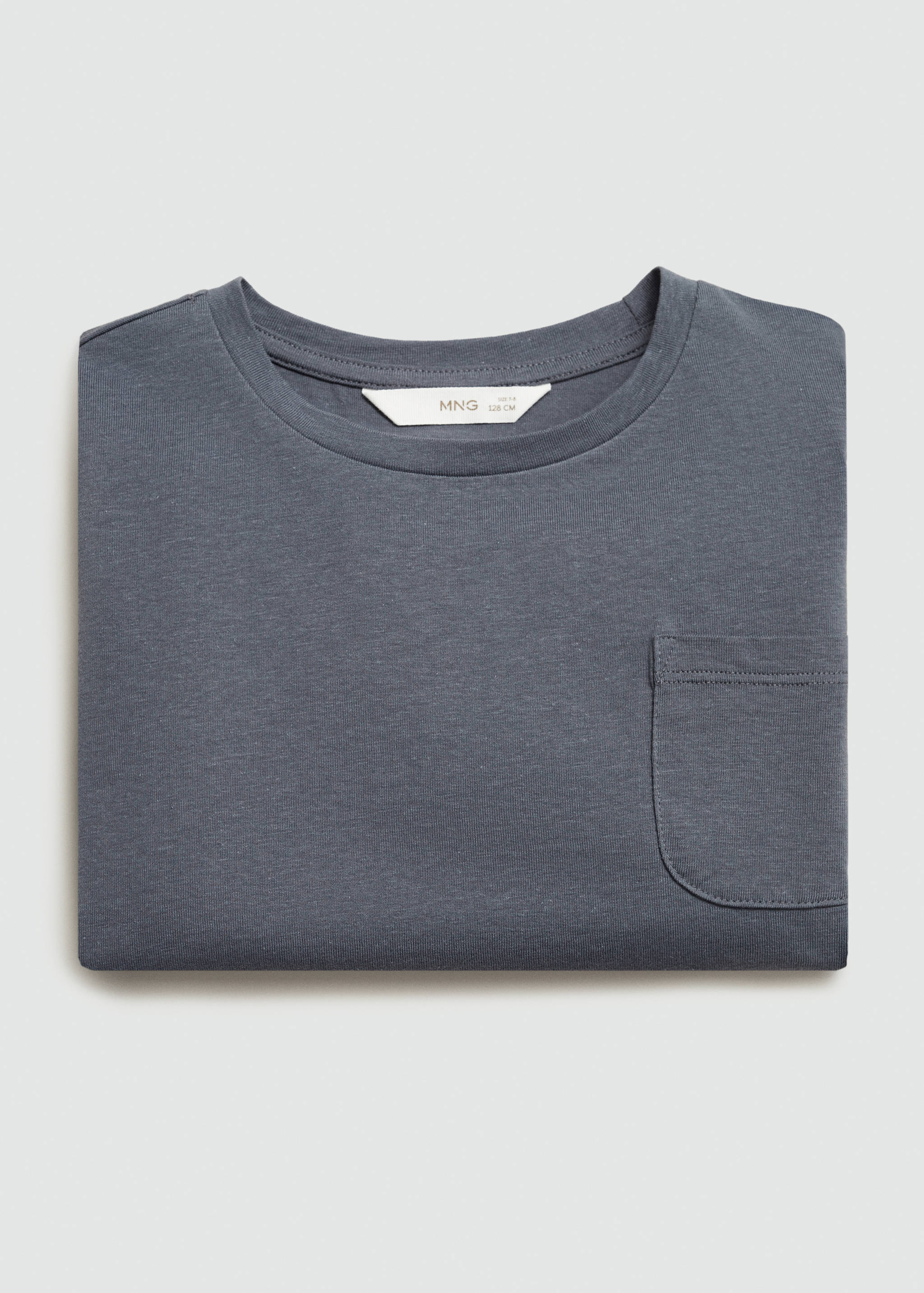 Pocket cotton T-shirt - Details of the article 0