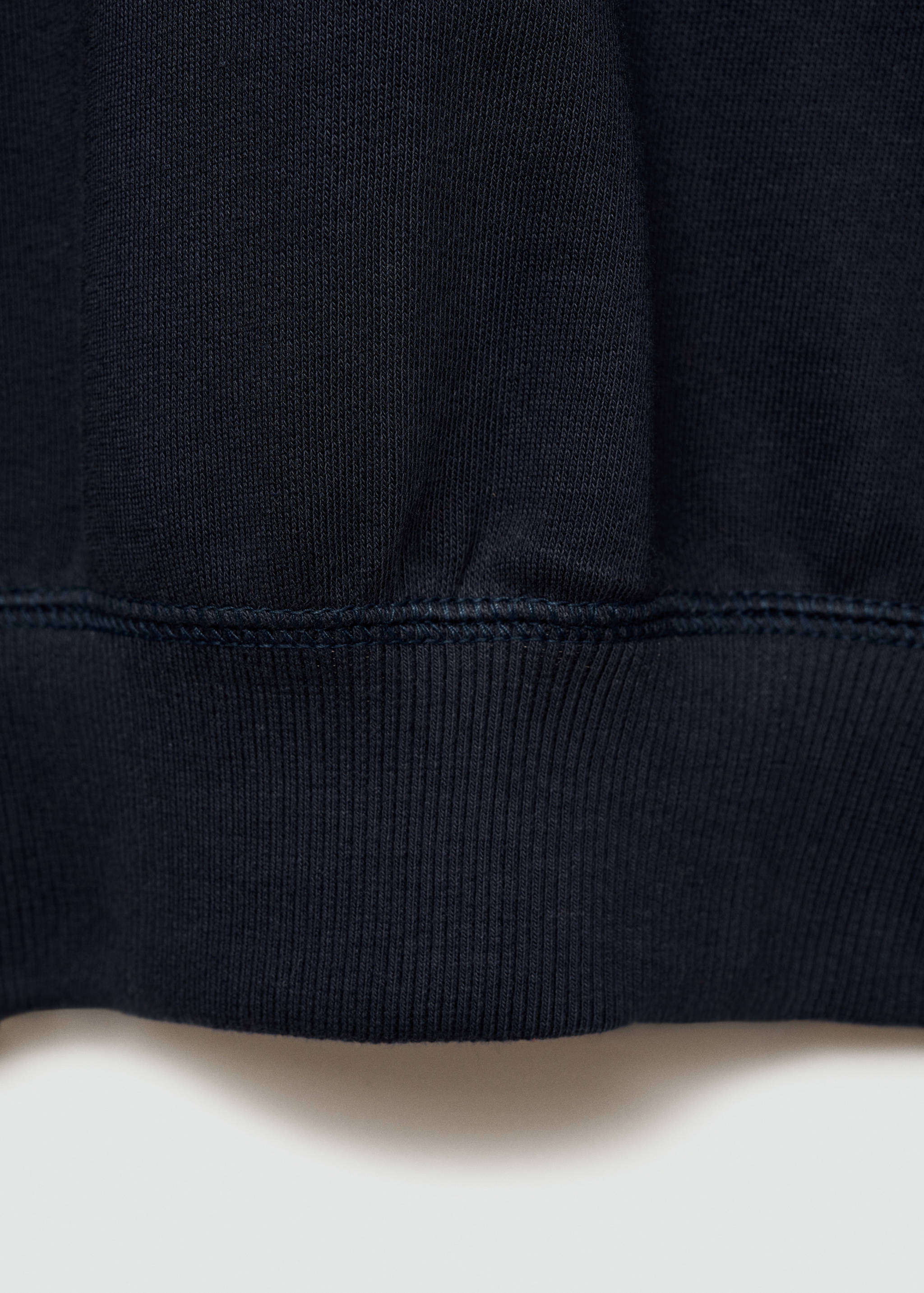 Kerek nyakú pamutpulóver - A termék adatai 0