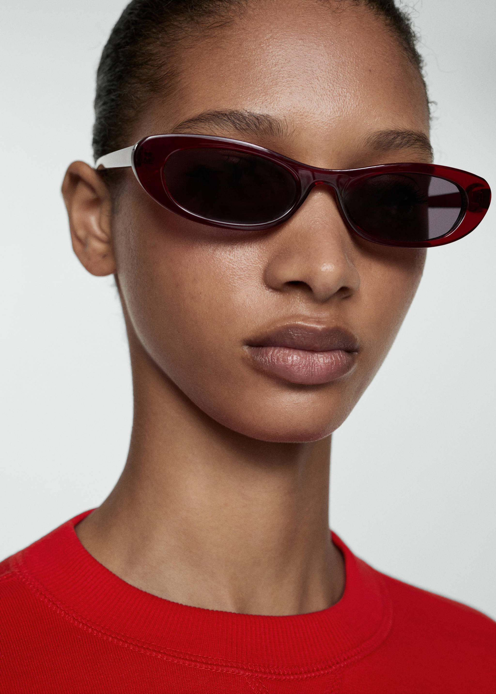 Kerek nyakú pamutpulóver - A termék adatai 1