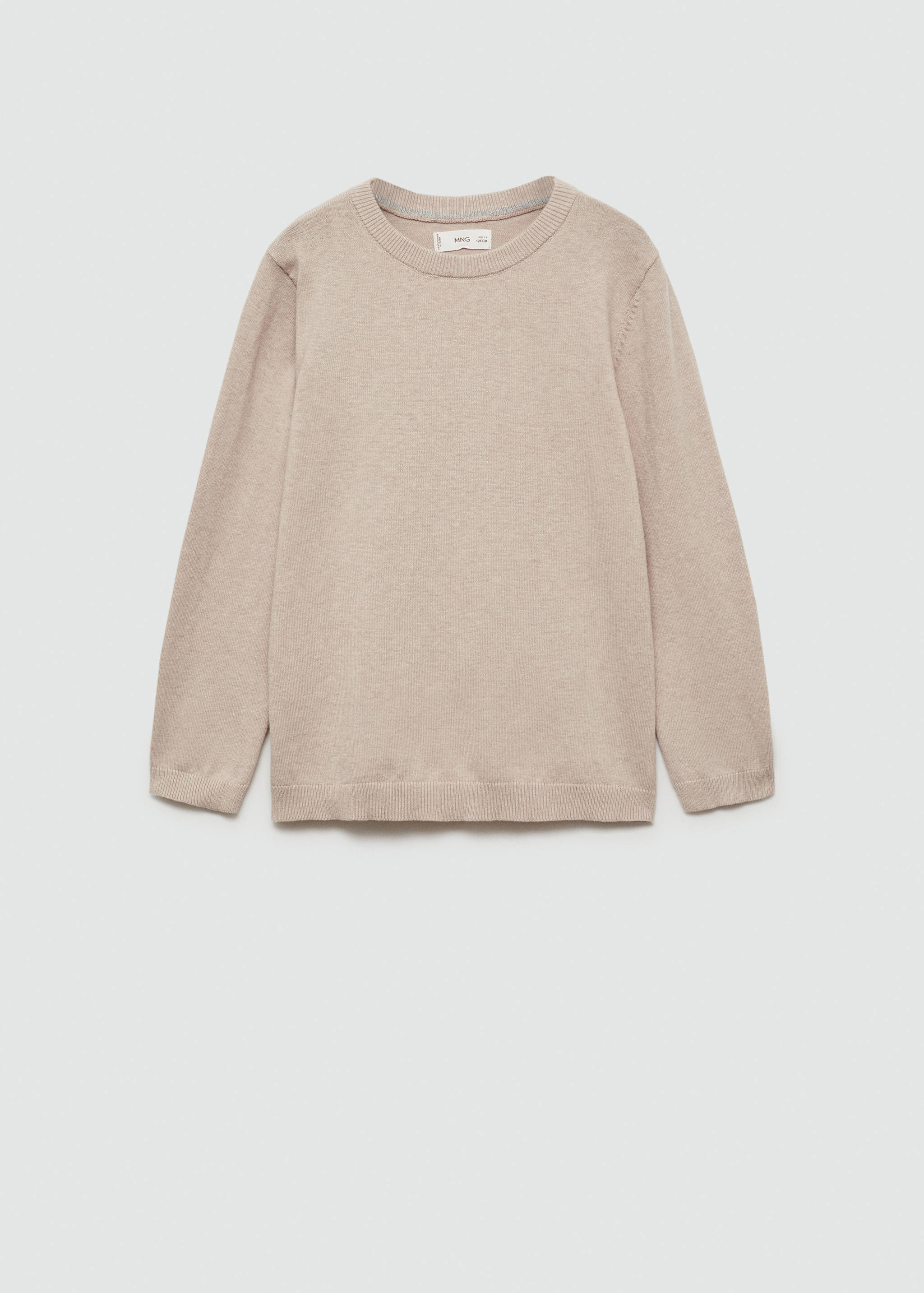 Knit cotton sweater - Article without model