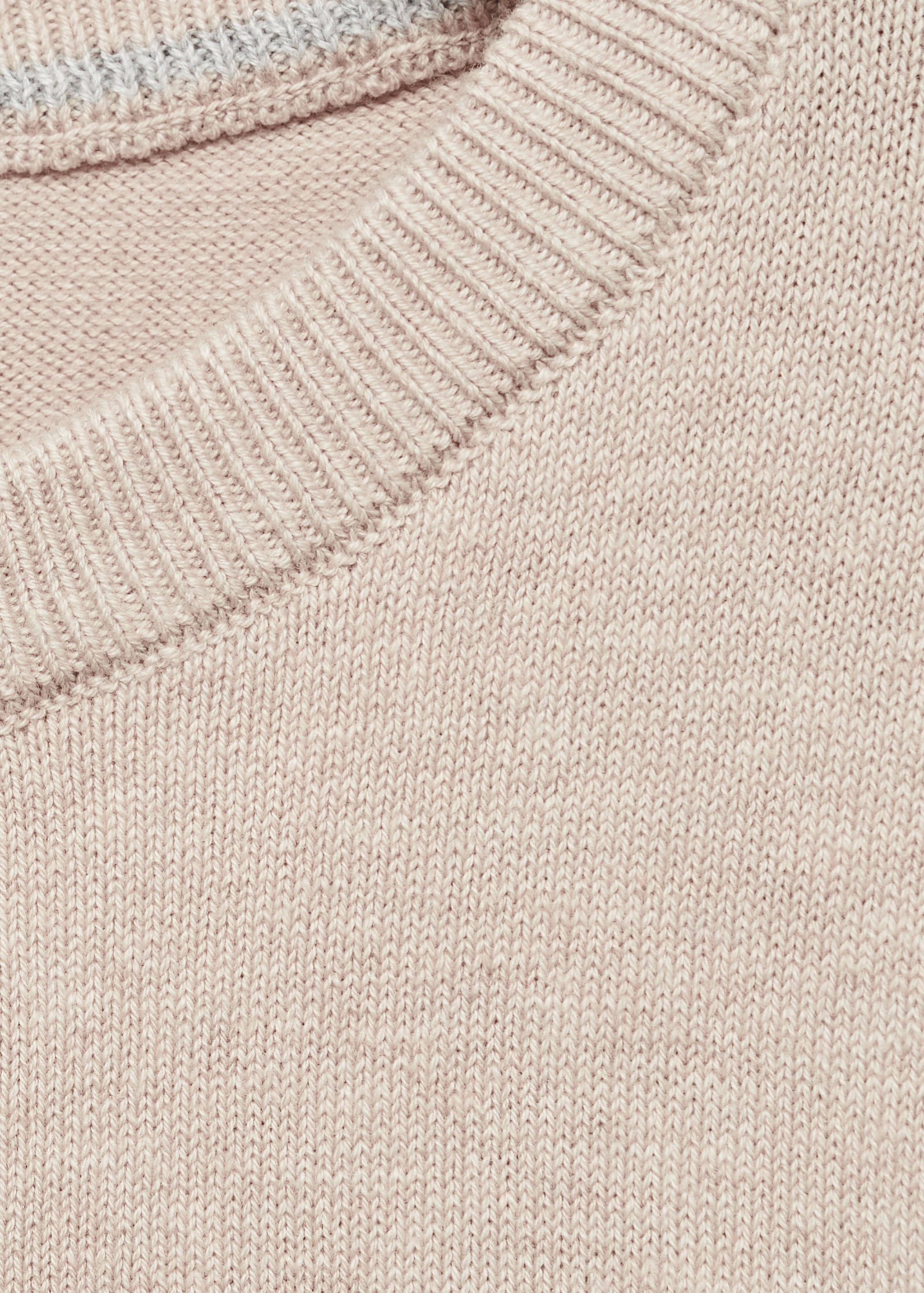 Knit cotton sweater - Details of the article 8