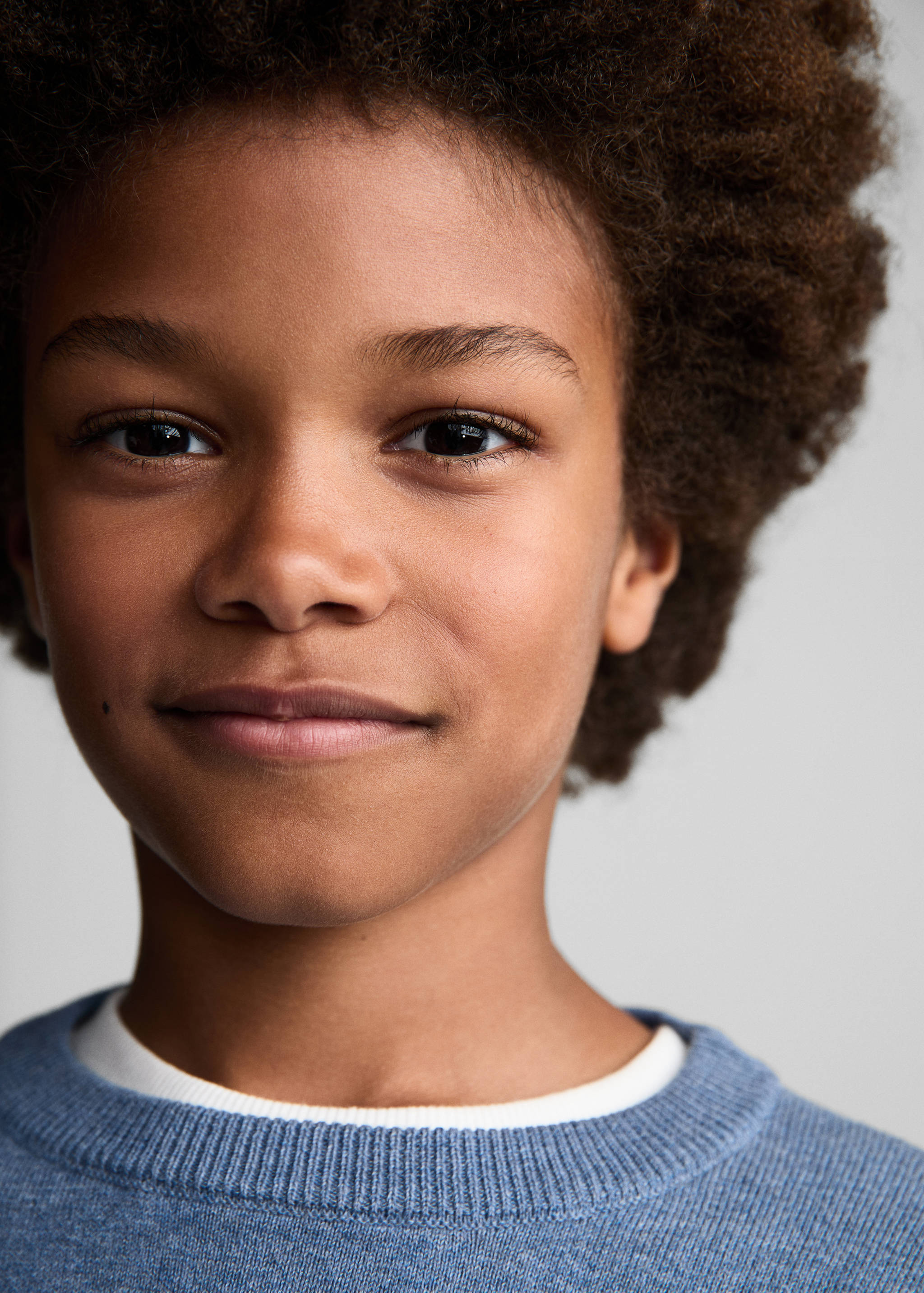 Knit cotton sweater - Details of the article 1