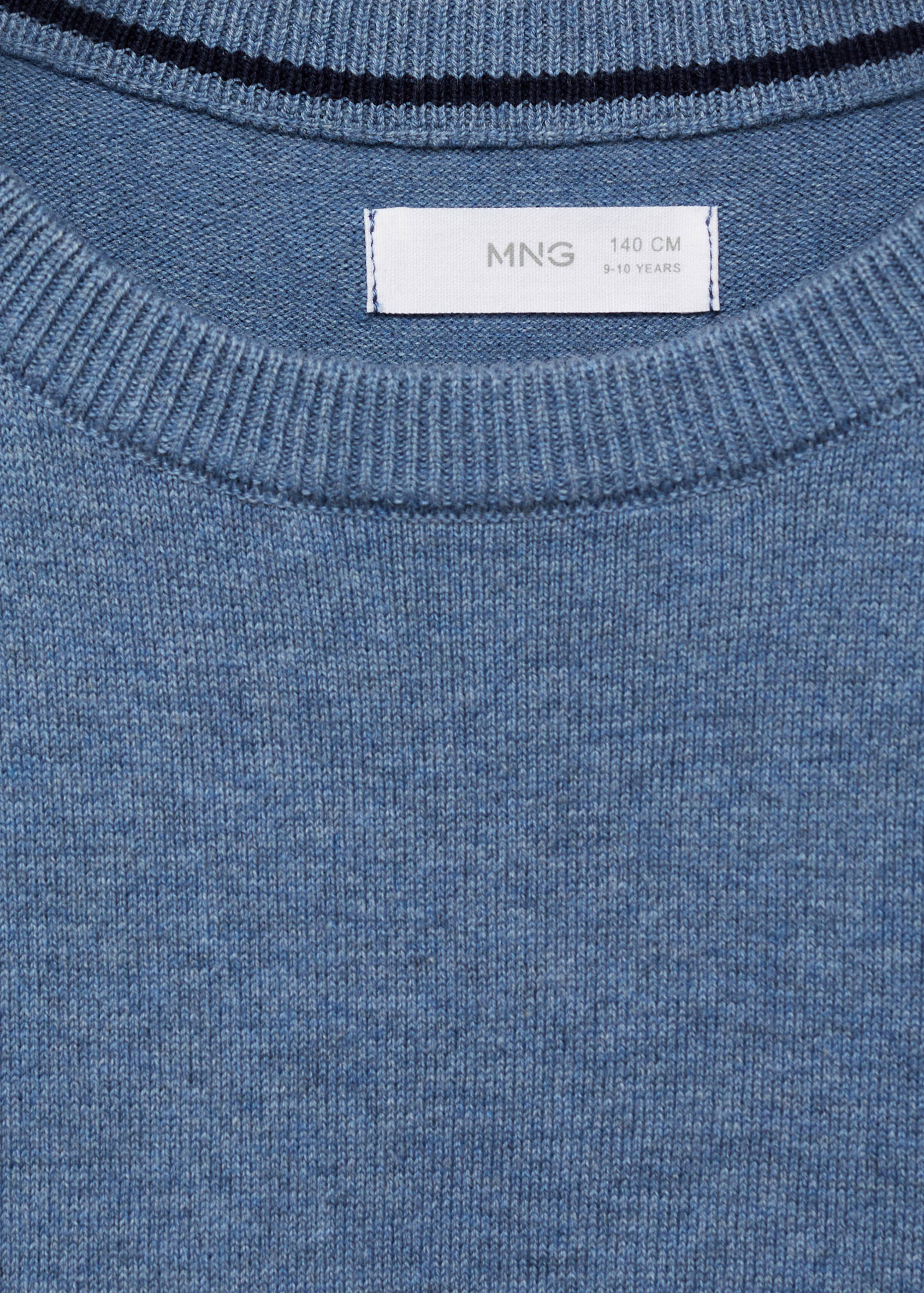 Knit cotton sweater - Details of the article 8