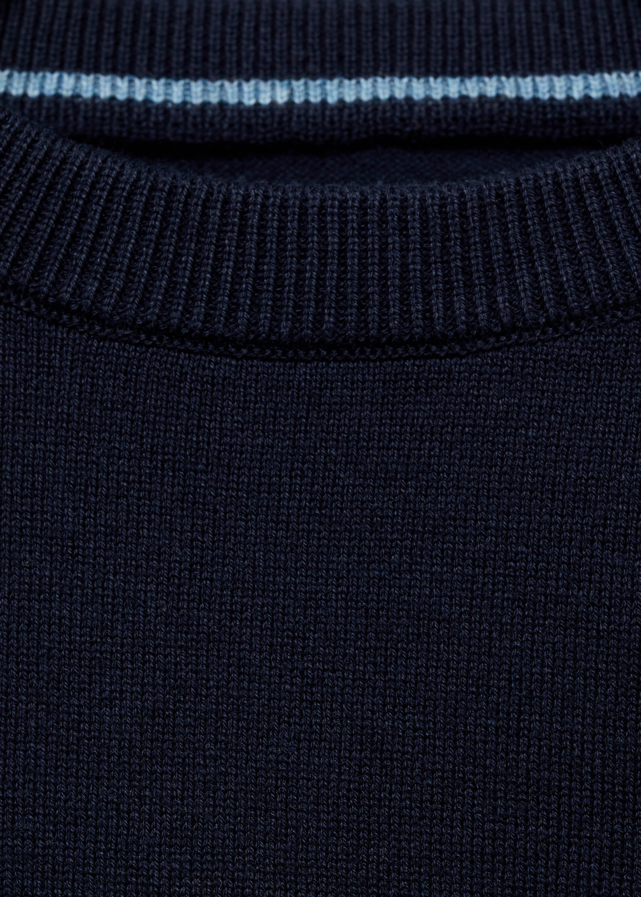 Knit cotton sweater - Details of the article 8