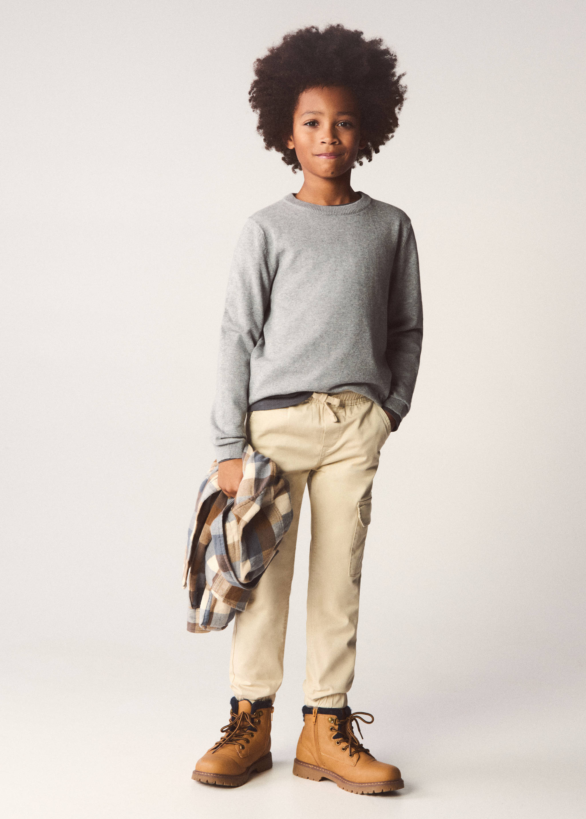 Knit cotton sweater - Details of the article 5