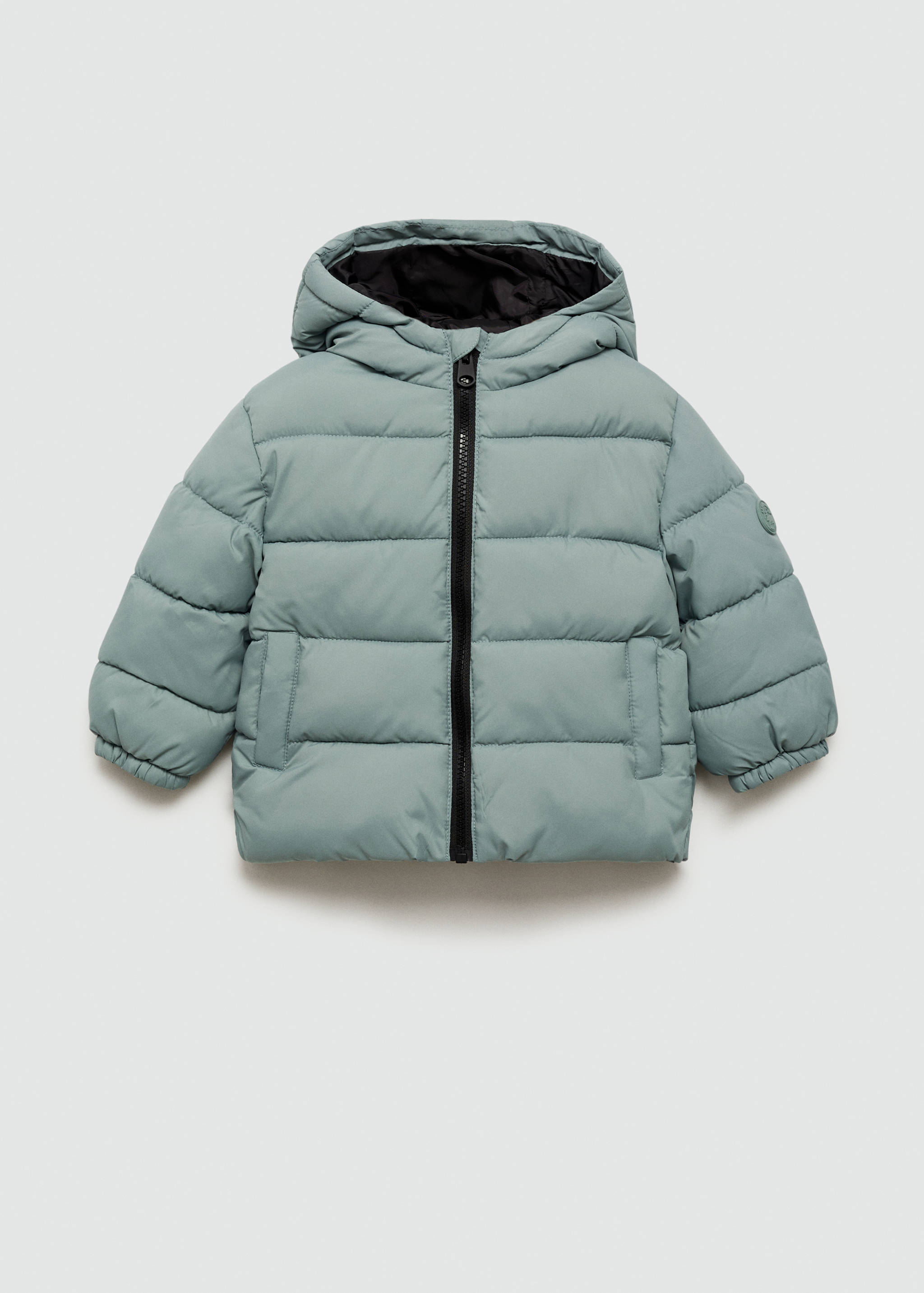 Hood puffer coat - Article without model