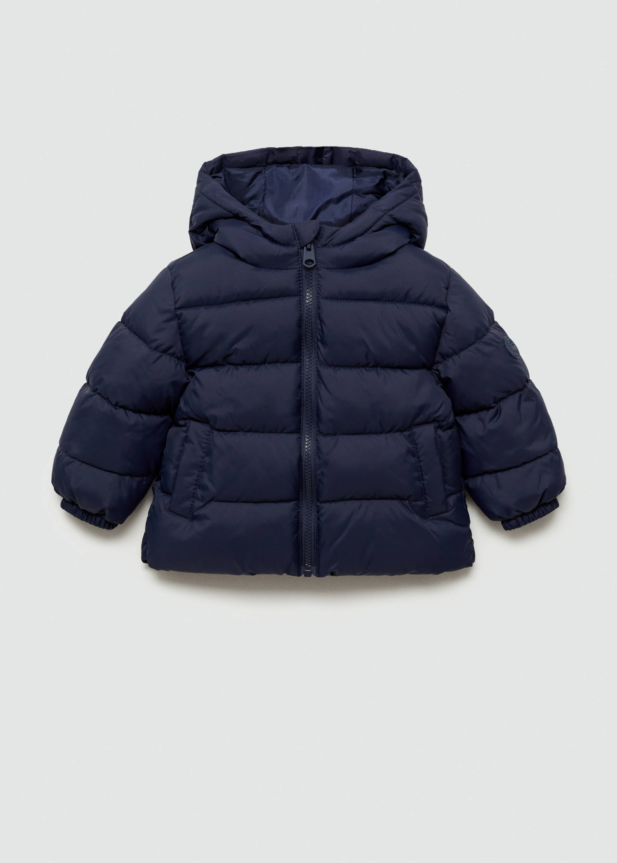 Hood puffer coat - Article without model