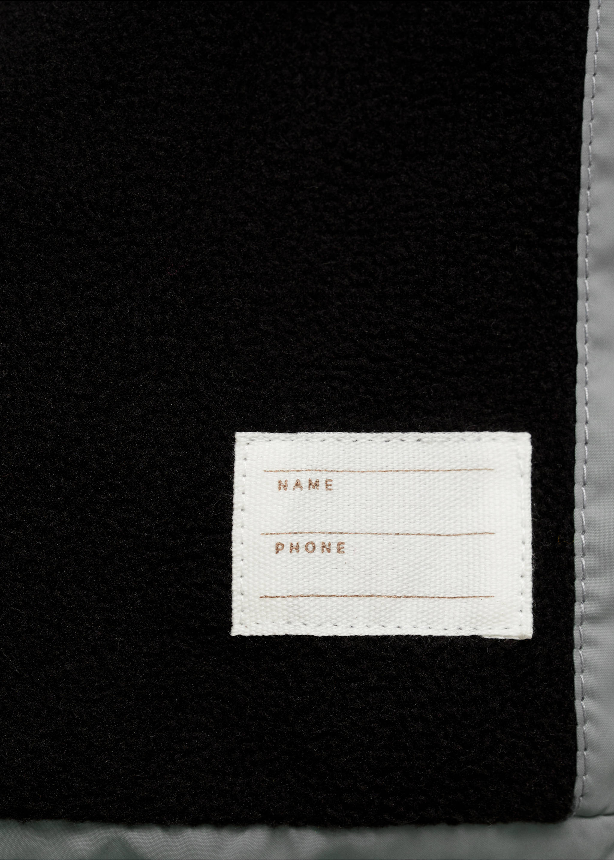 Hood puffer coat - Details of the article 0, Light/Pastel Grey. Ref: 77094435-00.