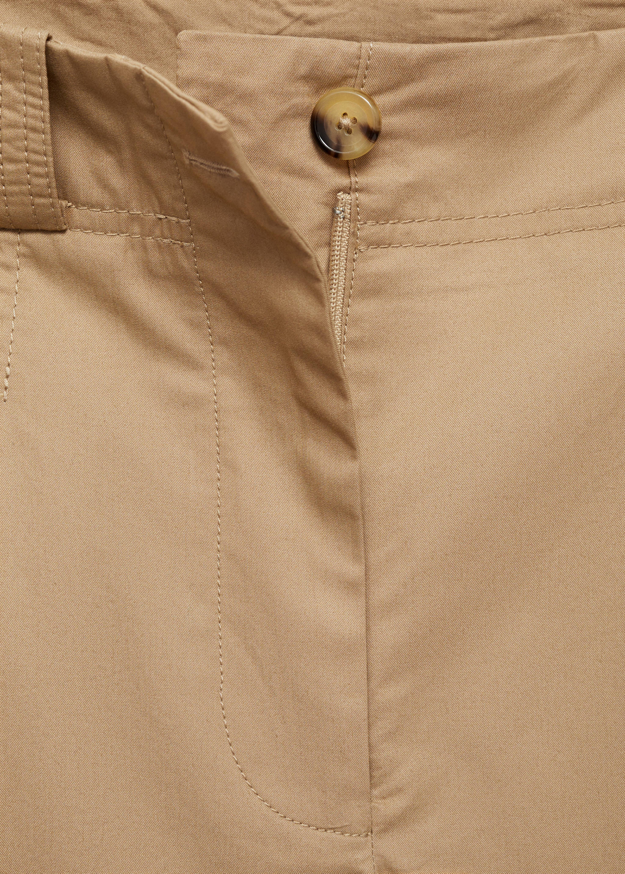 Wide leg pleated trousers - Details of the article 8