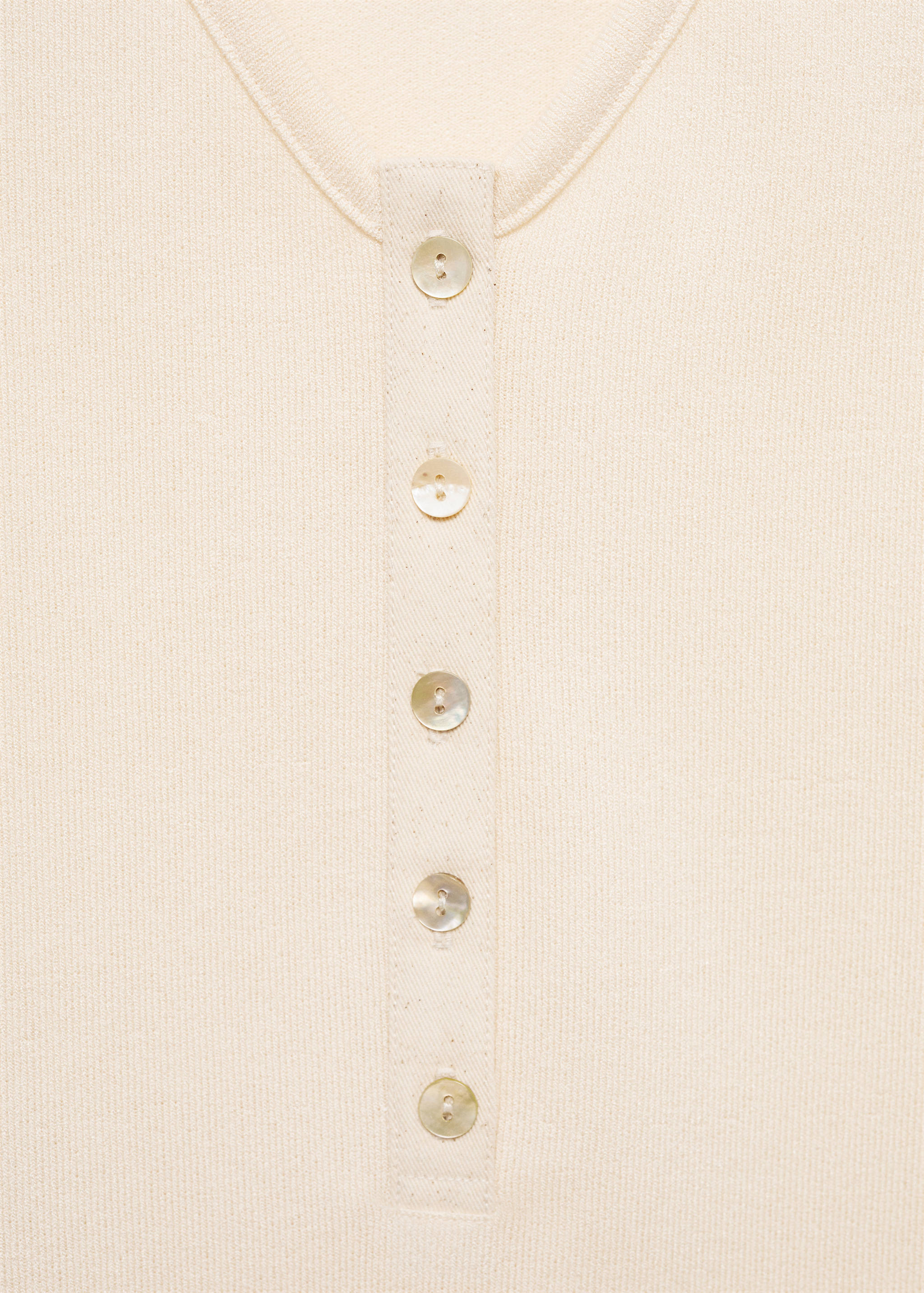 Body met V-hals en knopen - Detail van het artikel 0