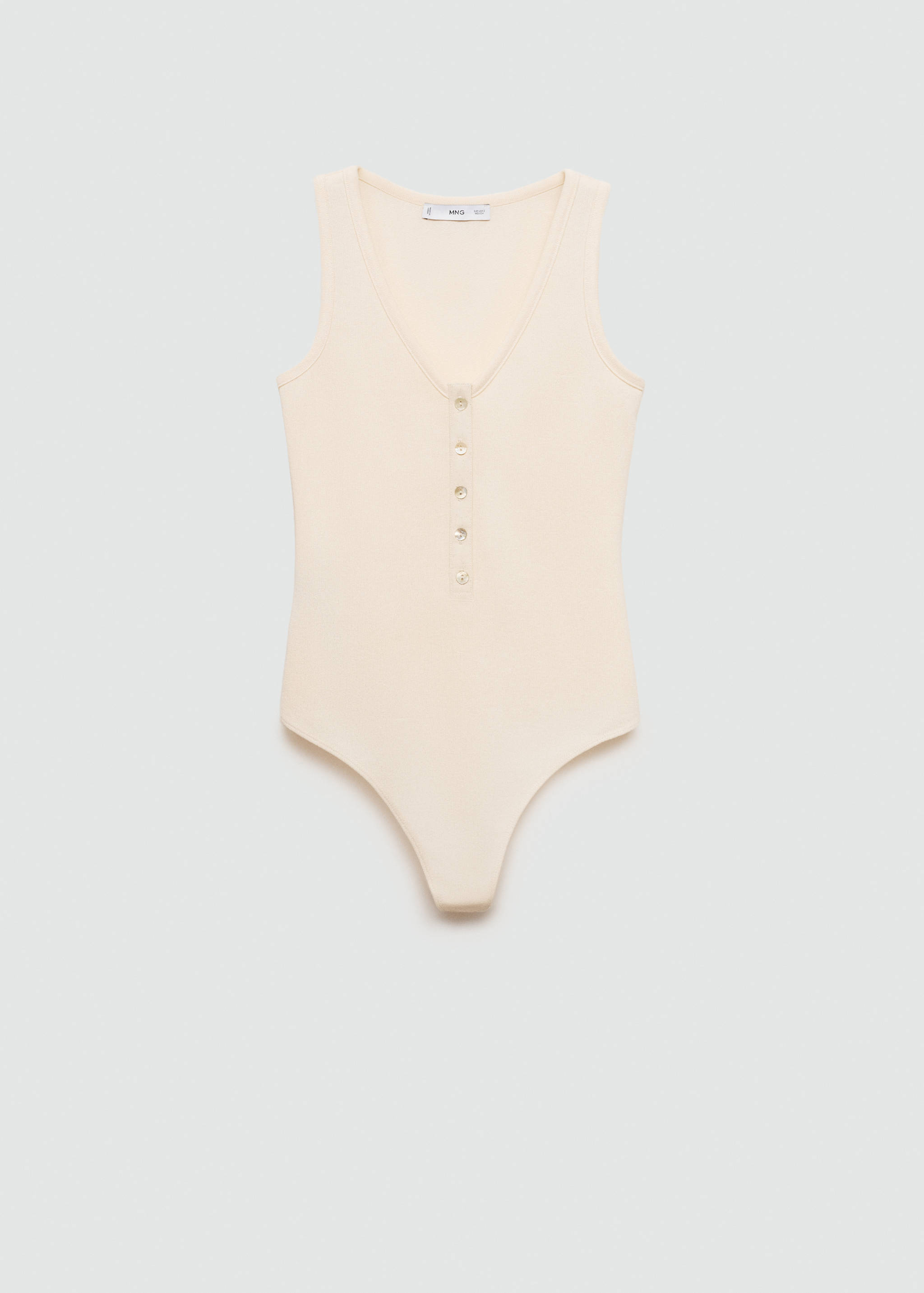 Body cuello pico botones - Artículo sin modelo