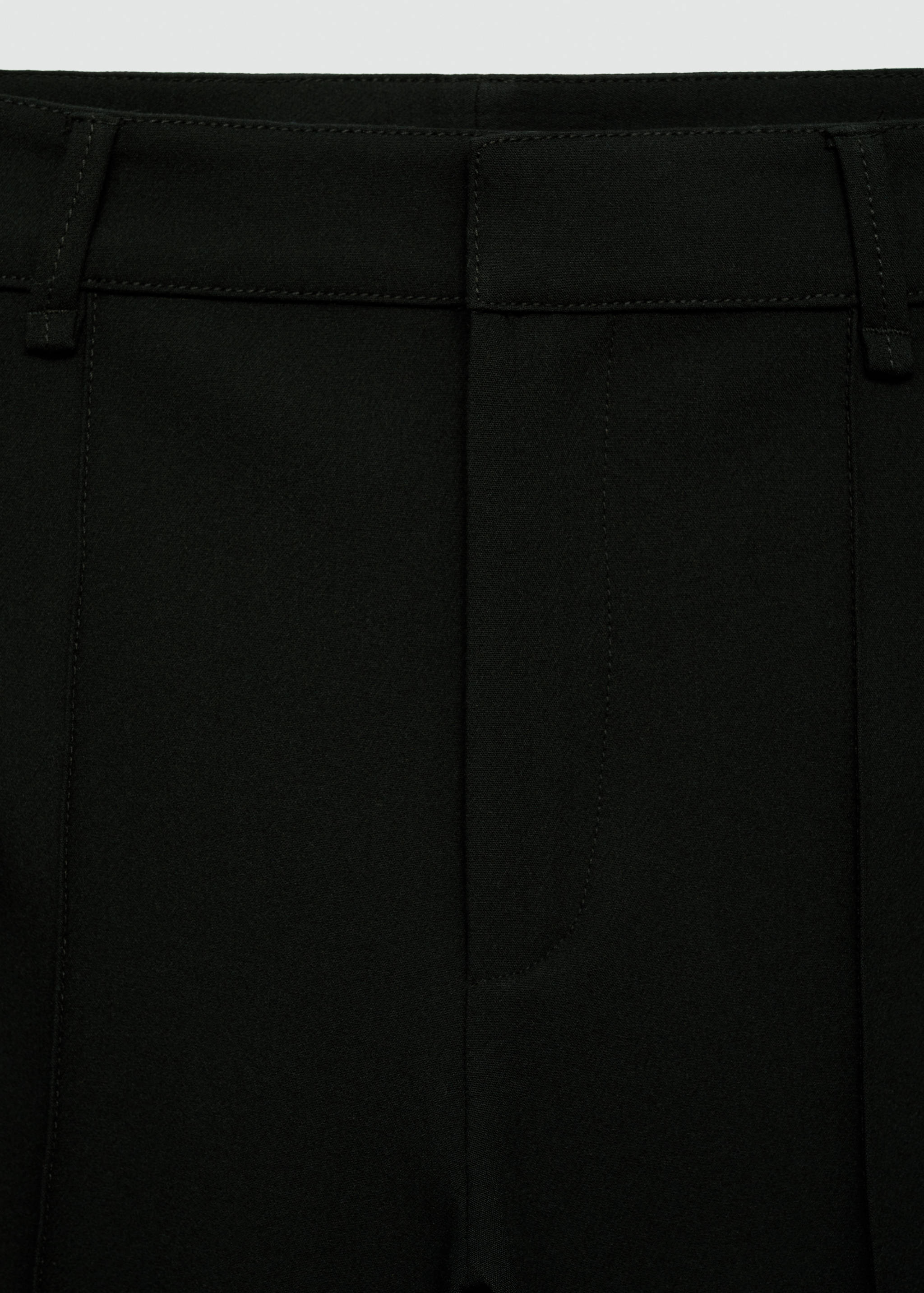 Straight-fit pants with decorative seams - Details of the article 8