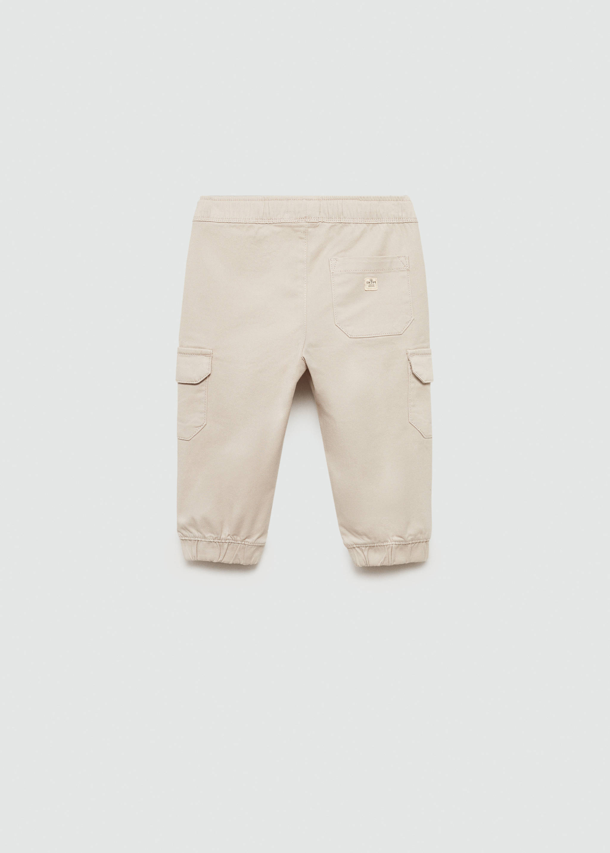 Cargo jogger pants - Reverse of the article