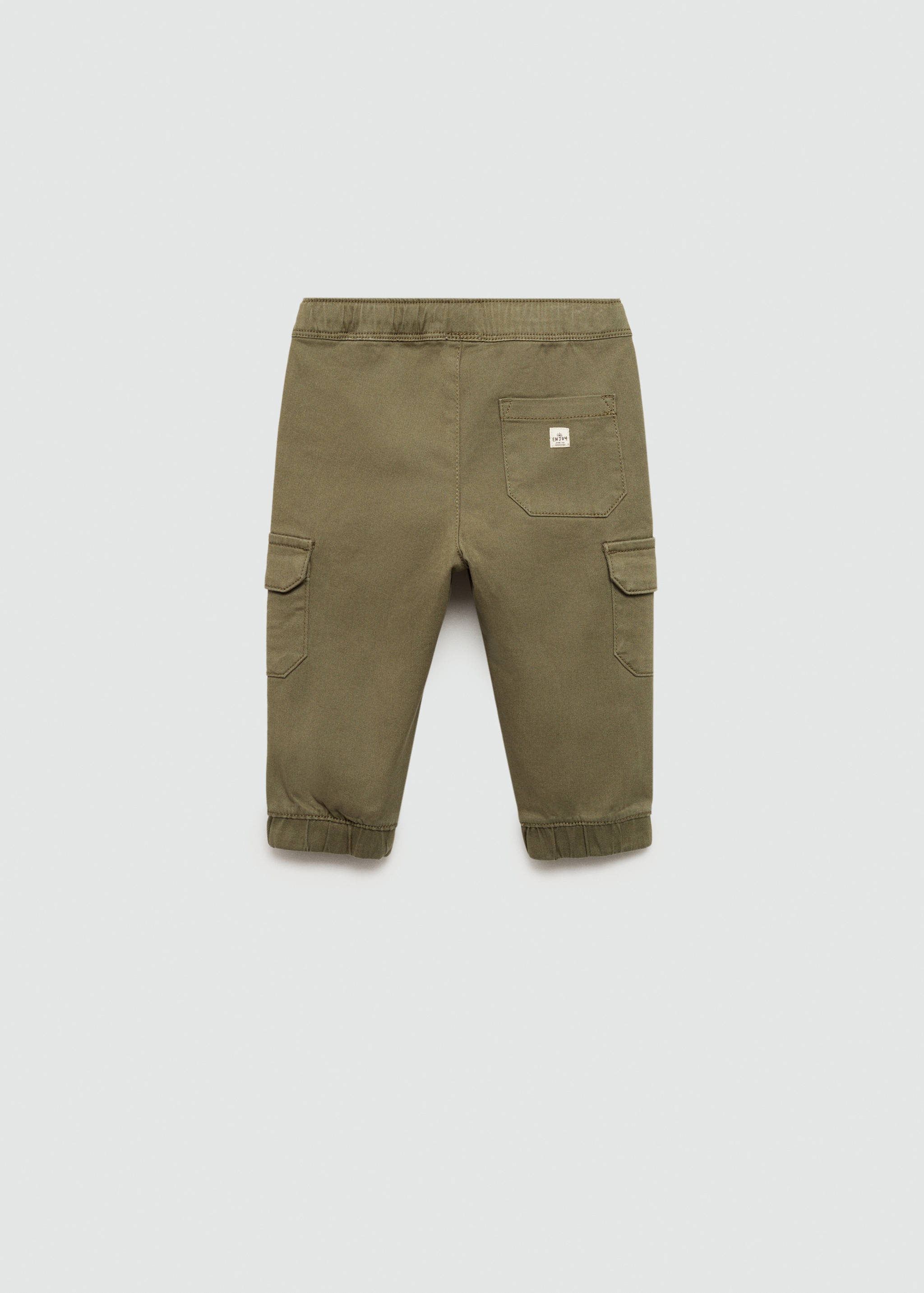 Cargo jogger pants - Reverse of the article