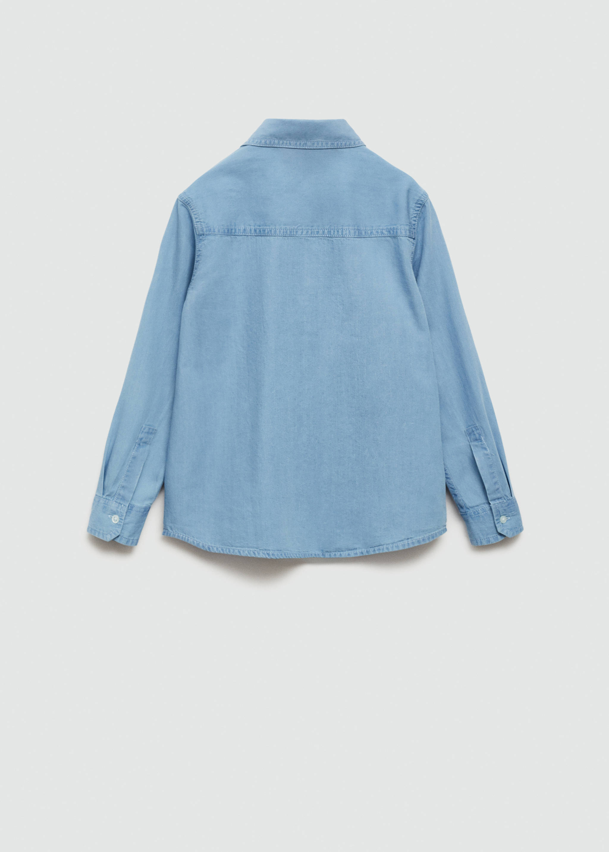 Regular-fit denim shirt - Reverse of the article