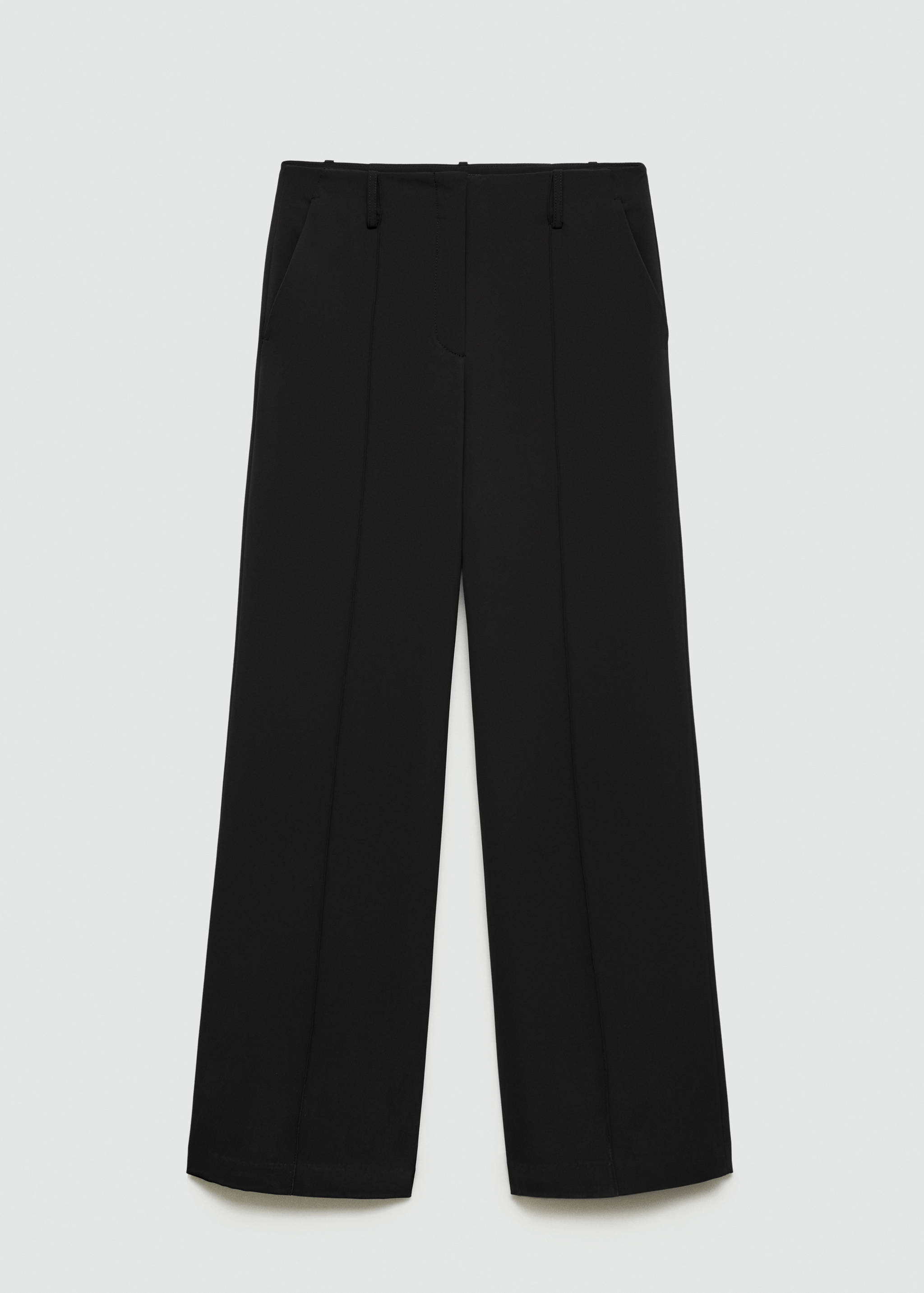 Rovné kalhoty se záševky - Zboží bez modelu