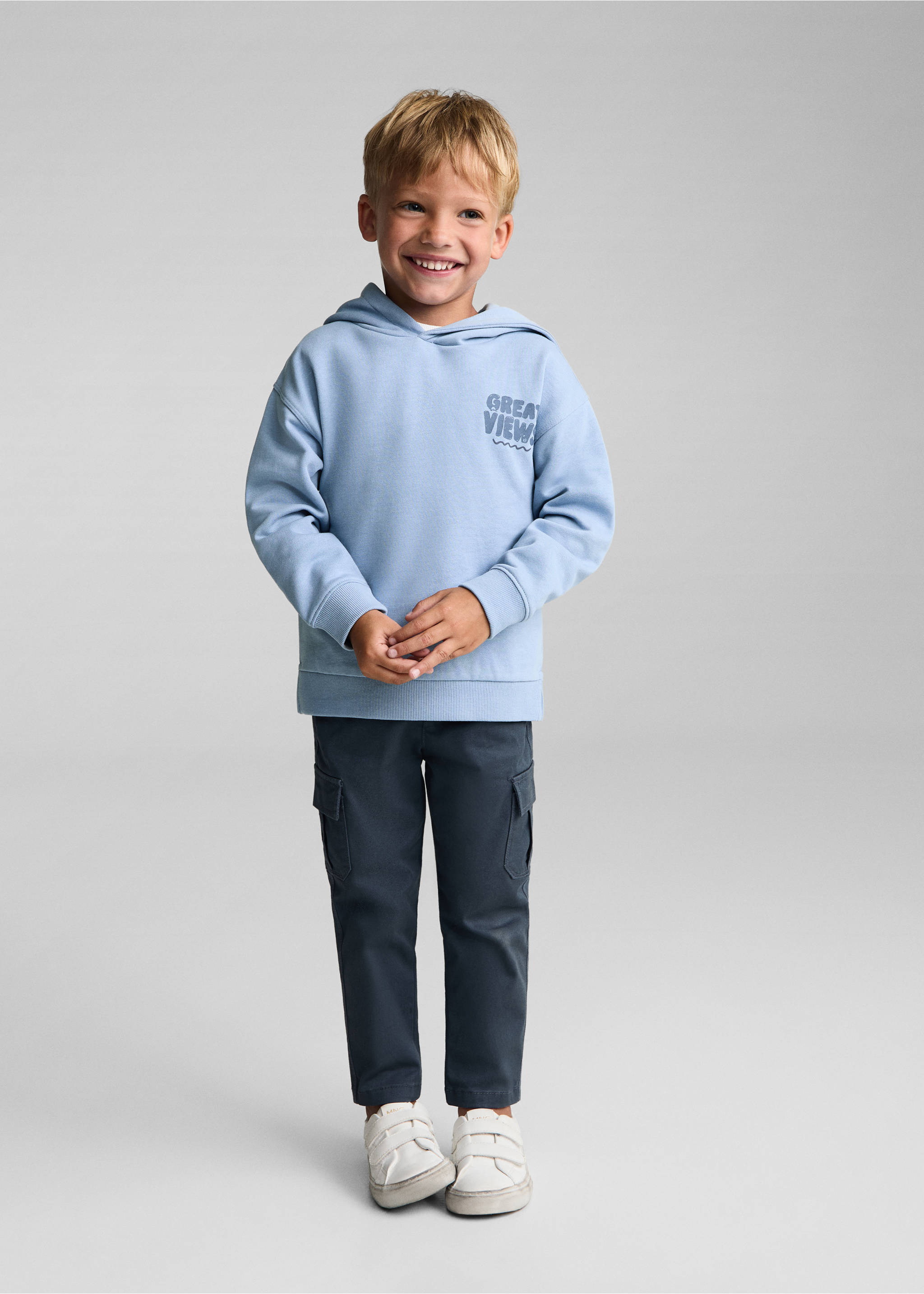 Surf printed sweatshirt - General plane, Blue. Ref: 77094776-00.