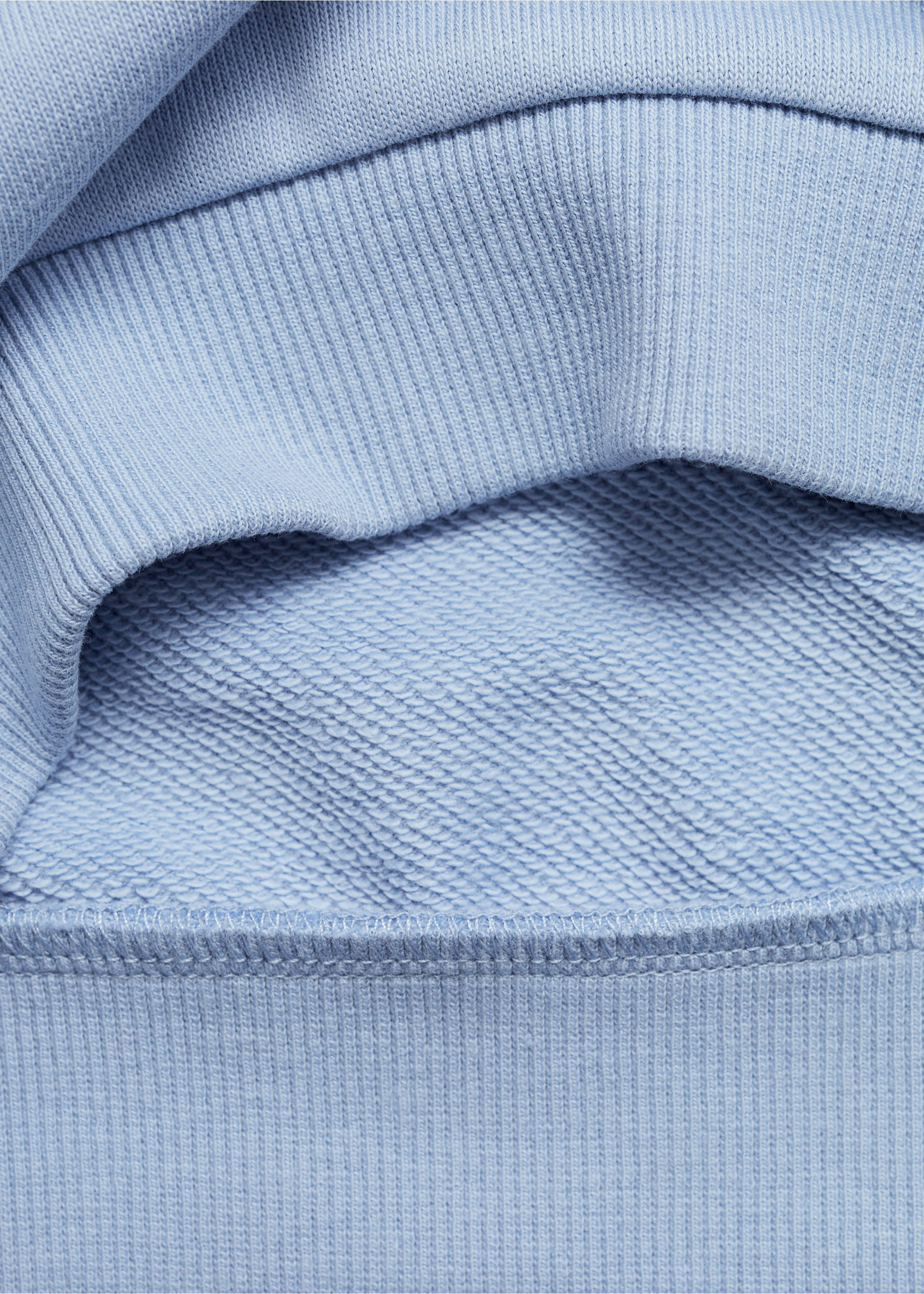 Surf printed sweatshirt - Details of the article 0, Blue. Ref: 77094776-00.