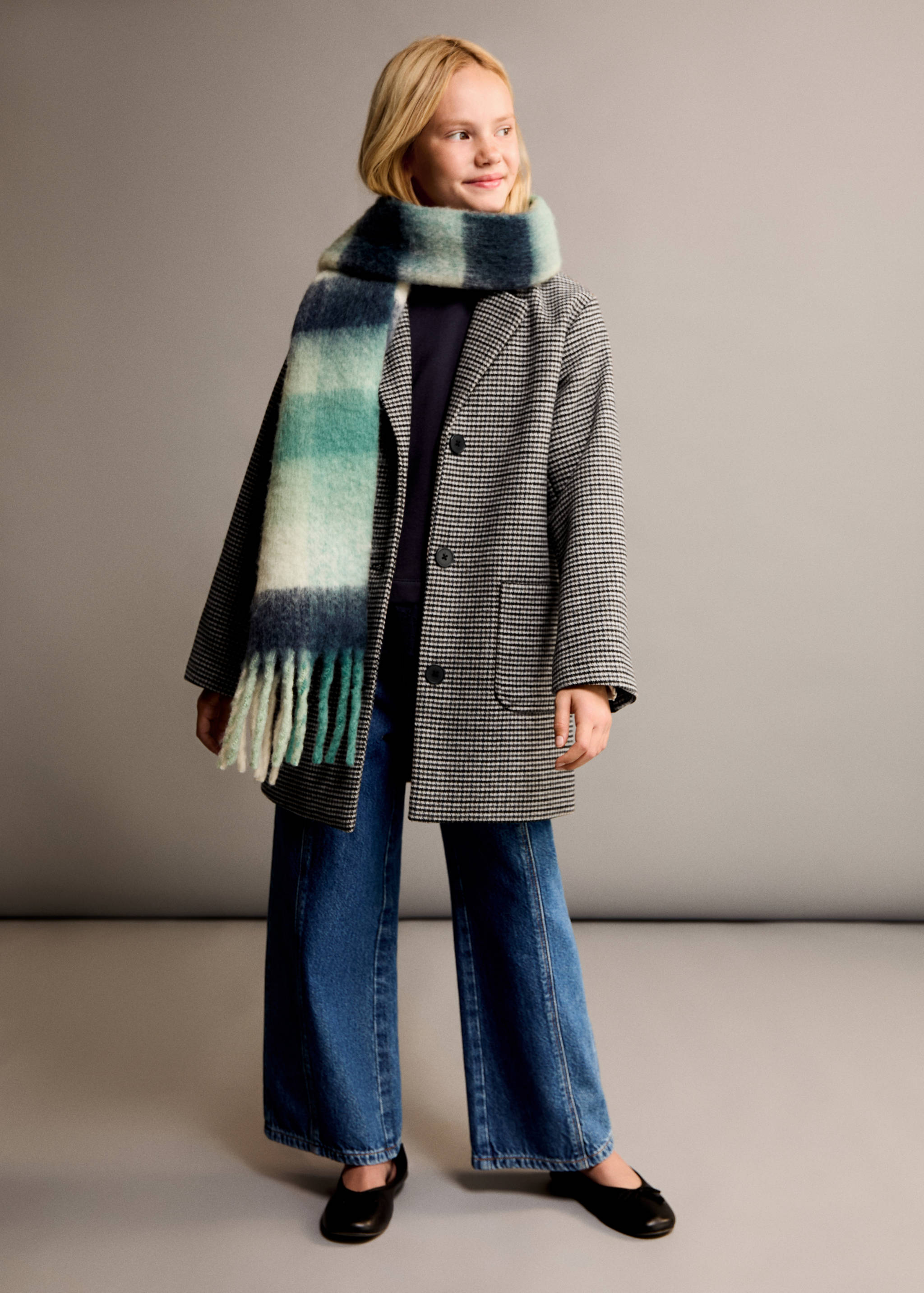 Płaszcz wzór kurza stopka - Plan ogólny