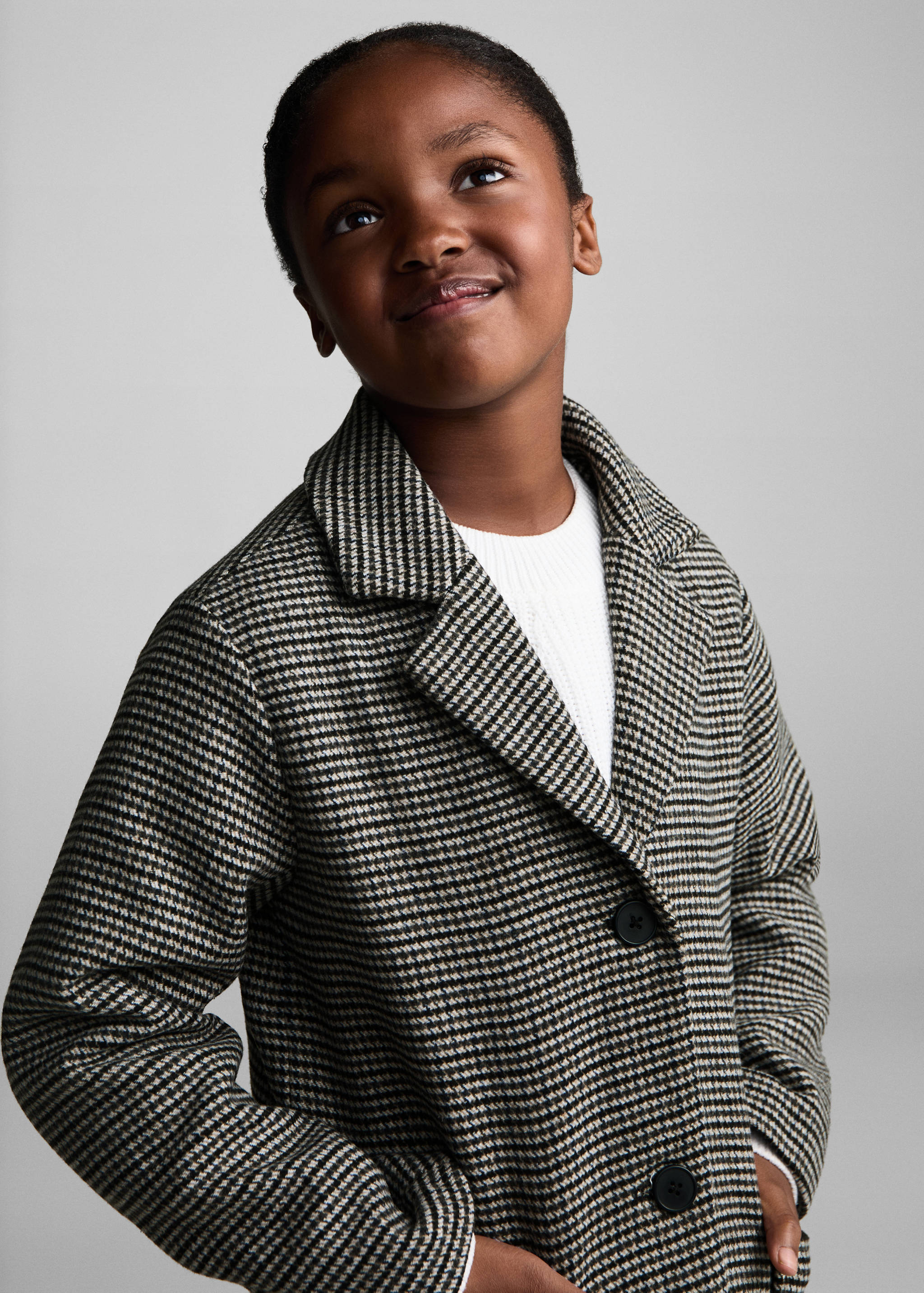 Płaszcz wzór kurza stopka - Szczegóły artykułu 1