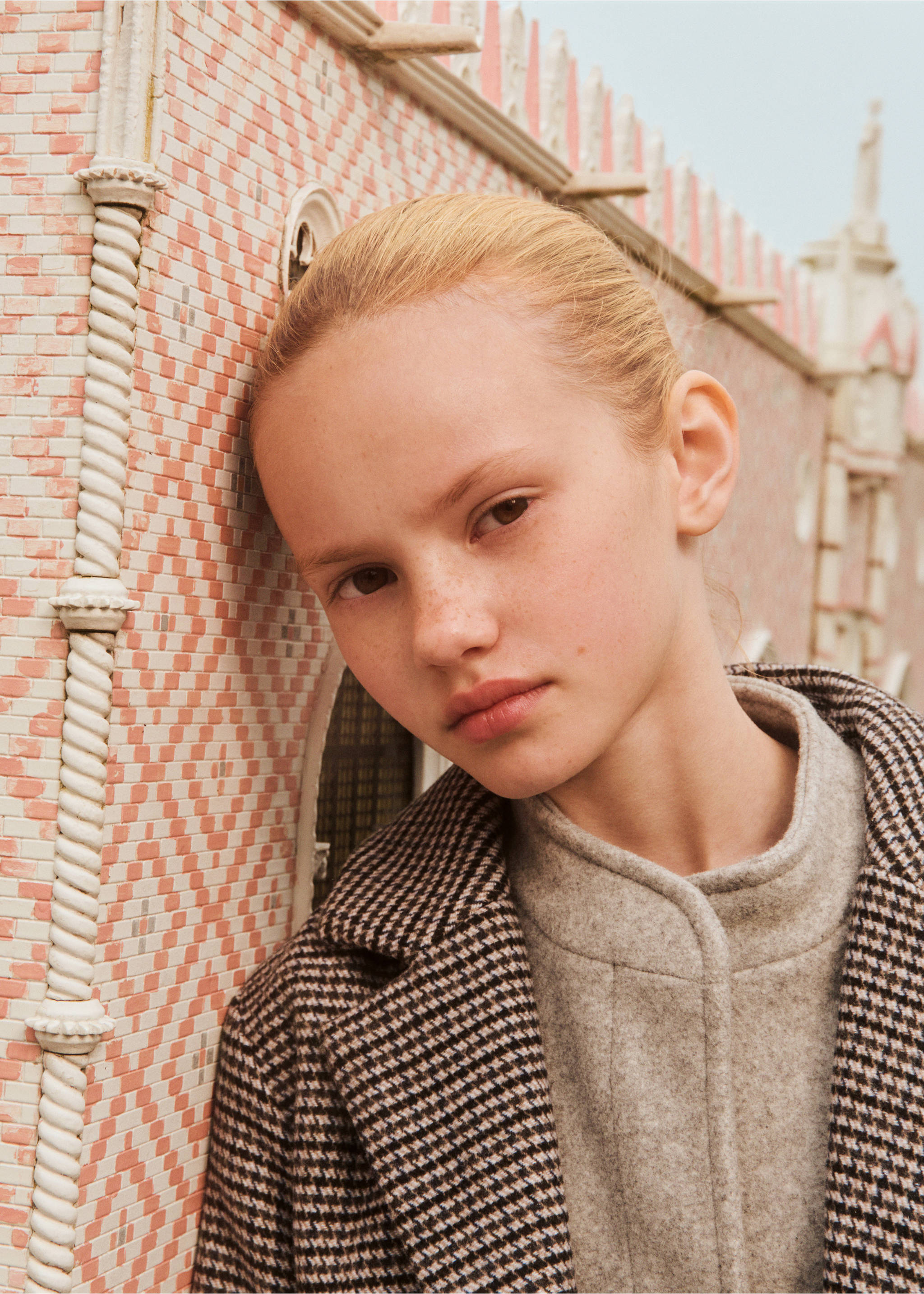 Abric pota de gall - Detall de l'article 7, Marró. Ref: 77094778-00.