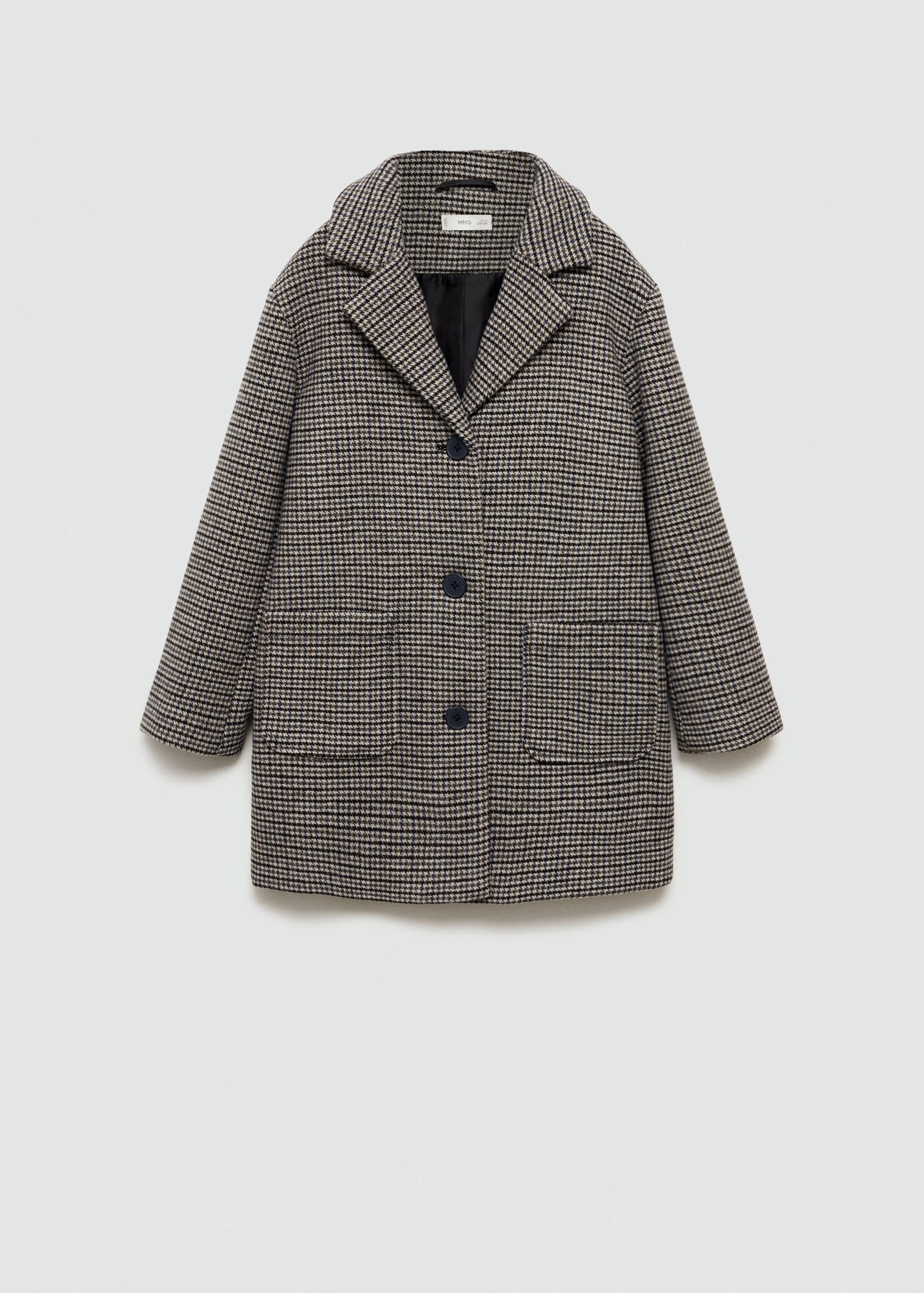 Płaszcz wzór kurza stopka - Artykuł bez modela/modelki