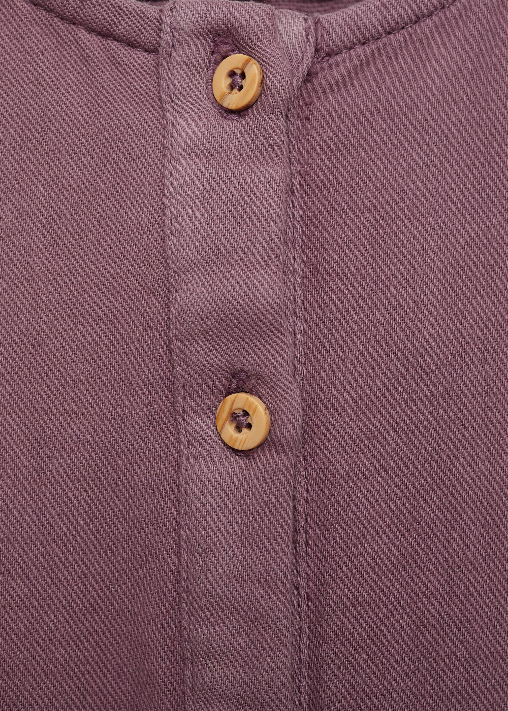 Cotton long jumpsuit - Details of the article 0