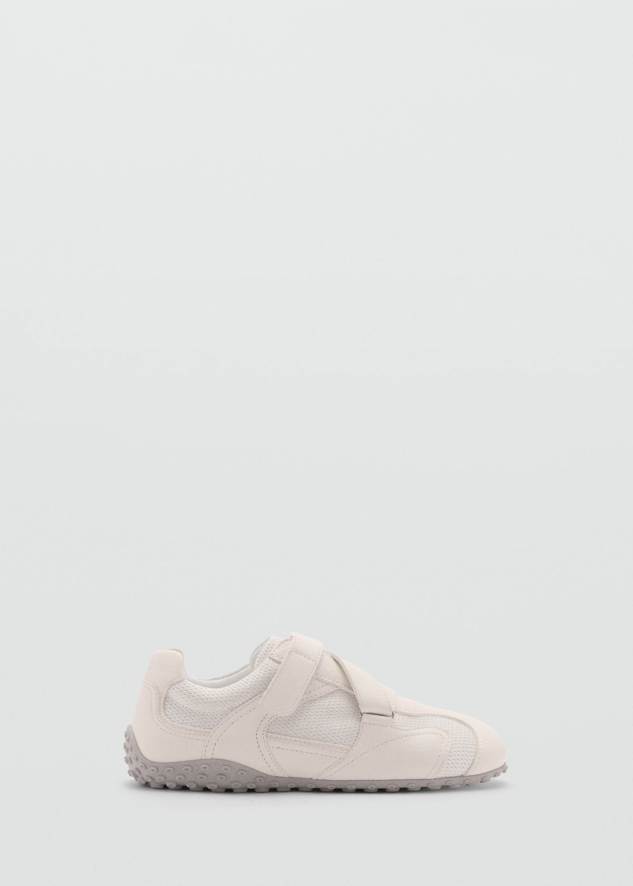 Canvas leather trainers - Article without model