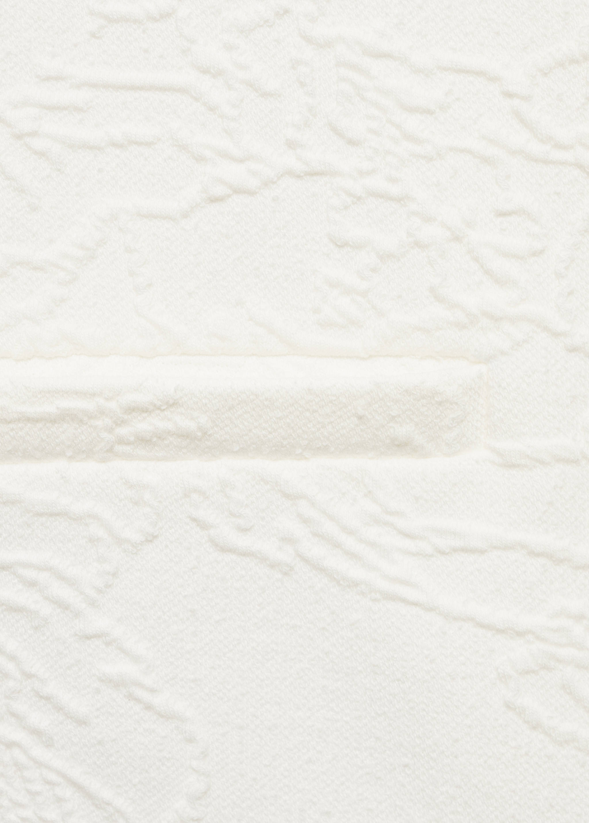 Textured cotton-blend jacket - Details of the article 0