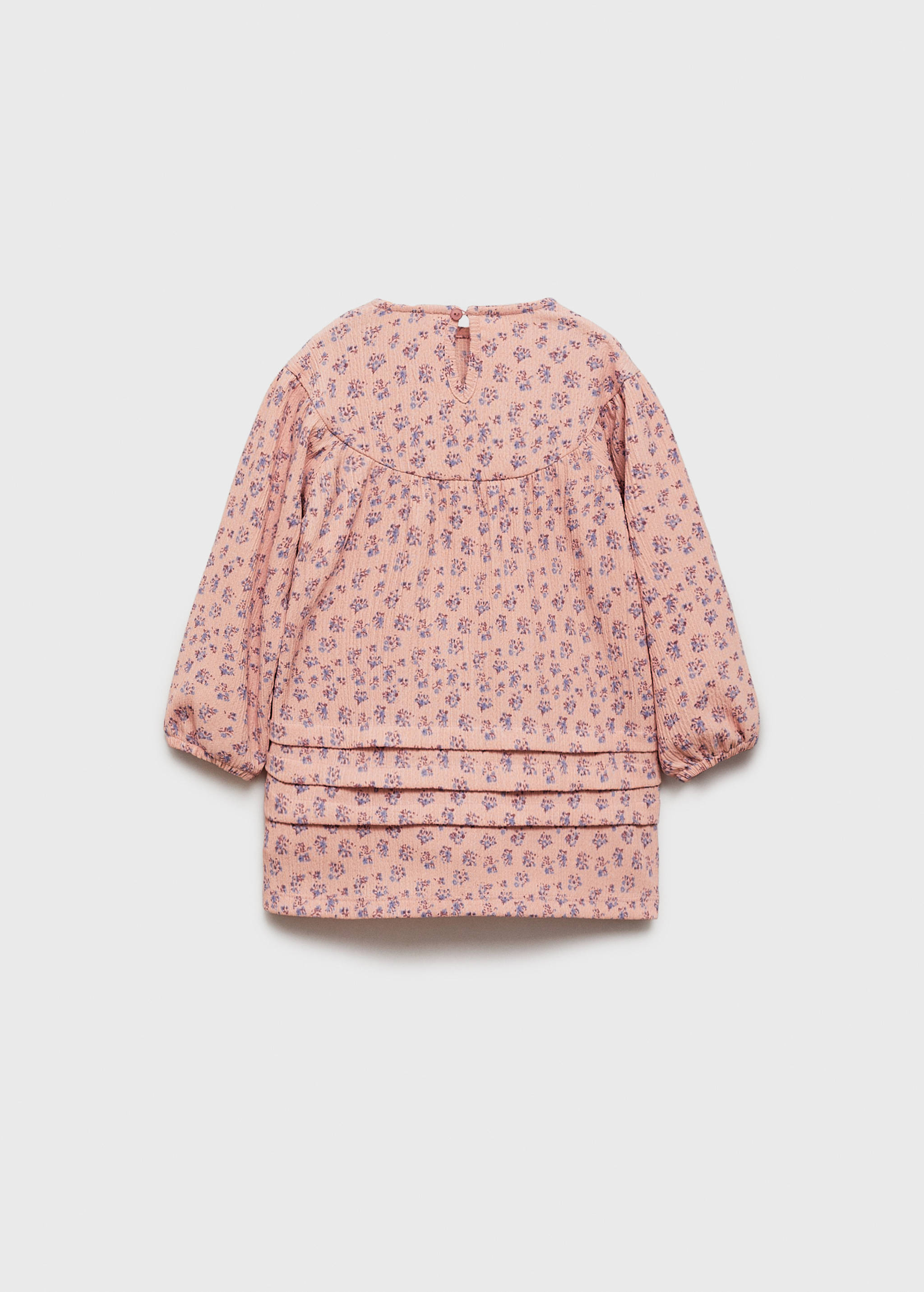 Bambula flower dress - Reverse of the article