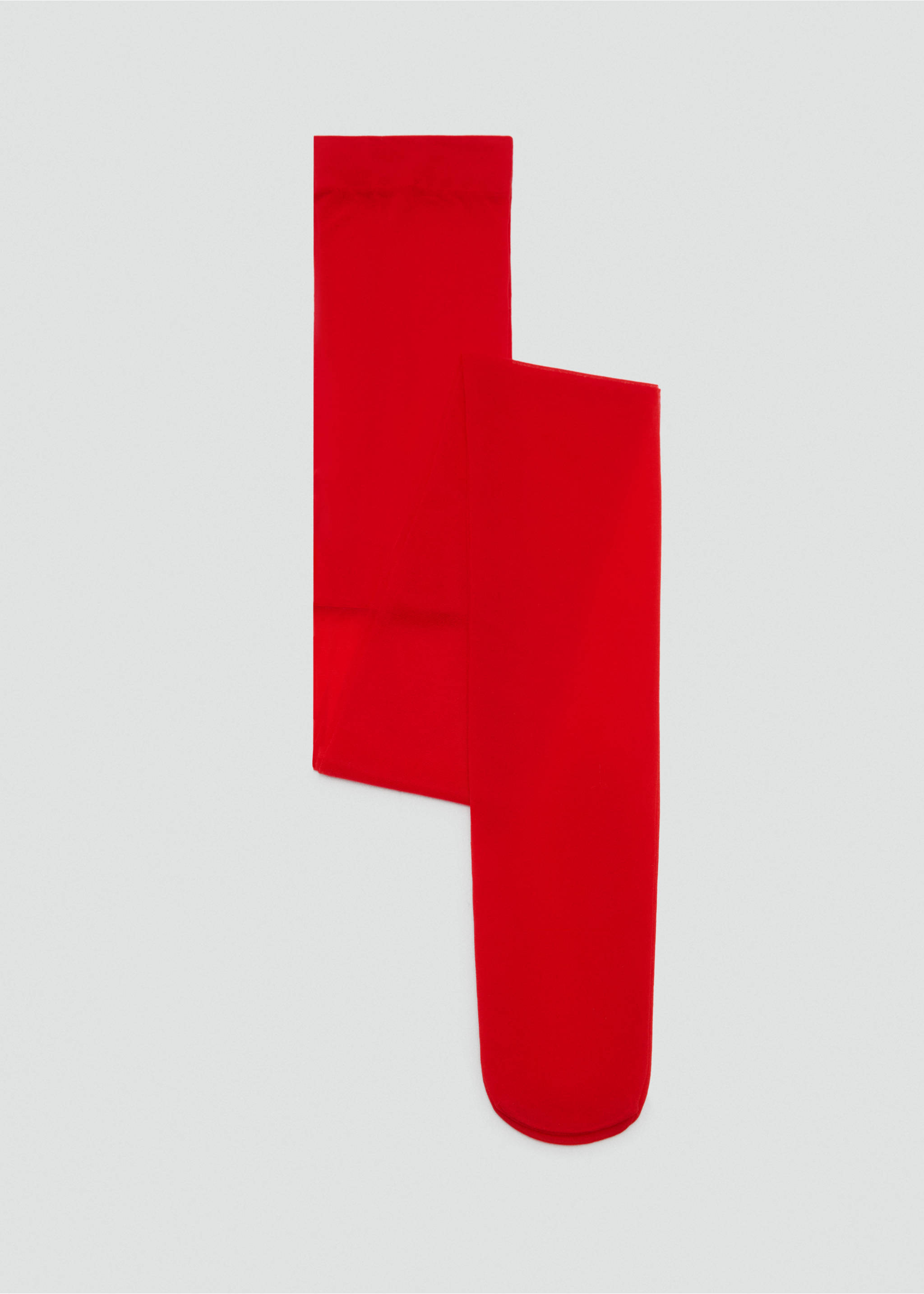 Dünne verschleierte Strumpfhose - Artikel ohne Model, Rot. Ref: 77095148-00.