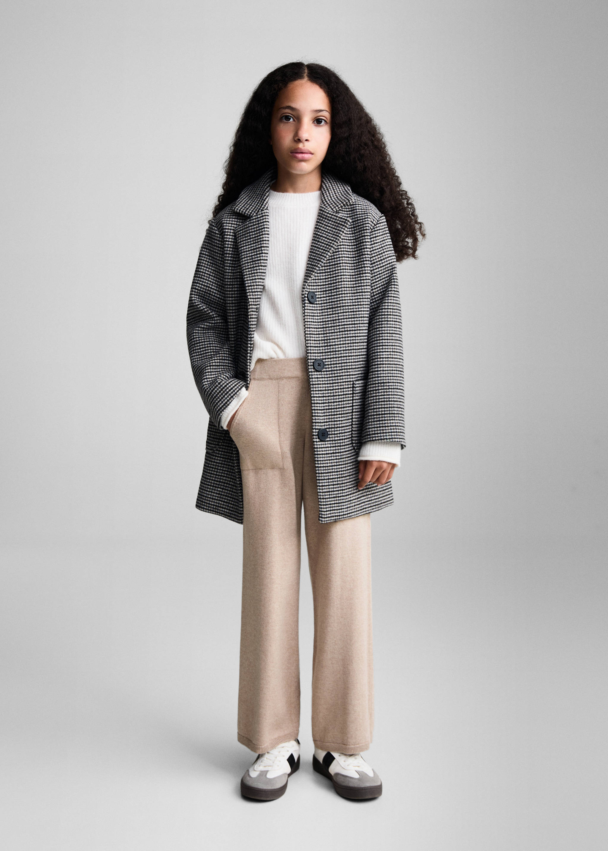 Knitted culotte pants - General plane