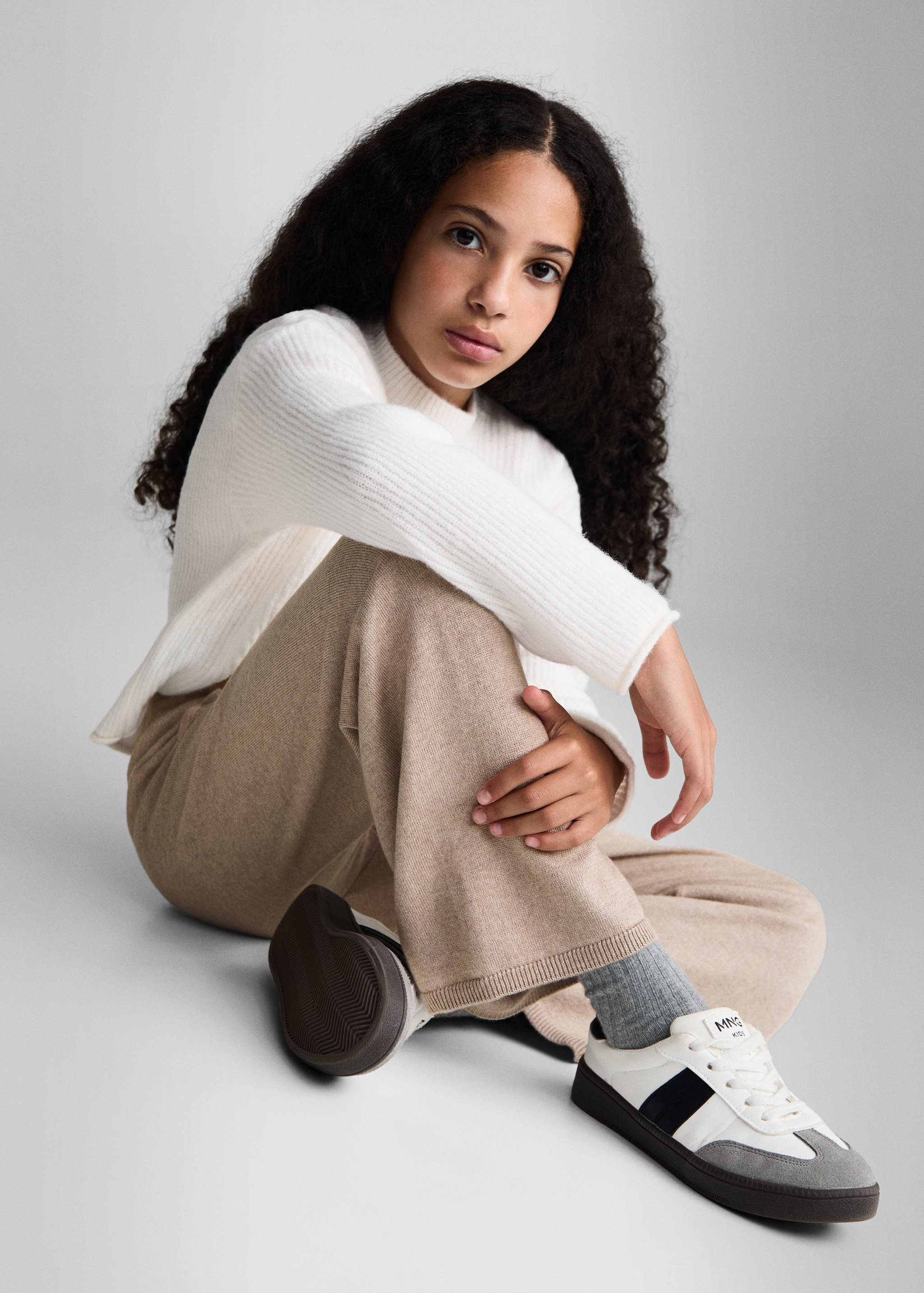 Knitted culotte pants - Details of the article 1