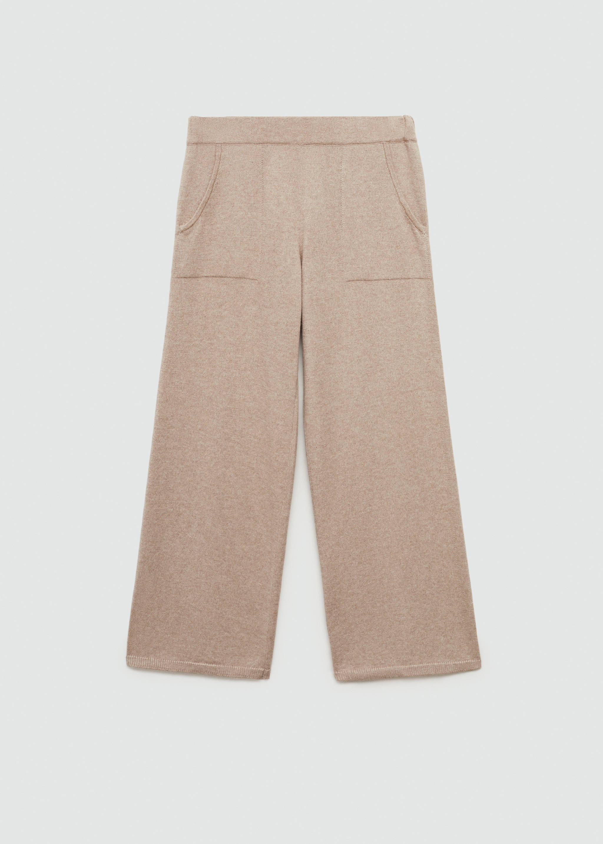 Knitted culotte pants - Article without model