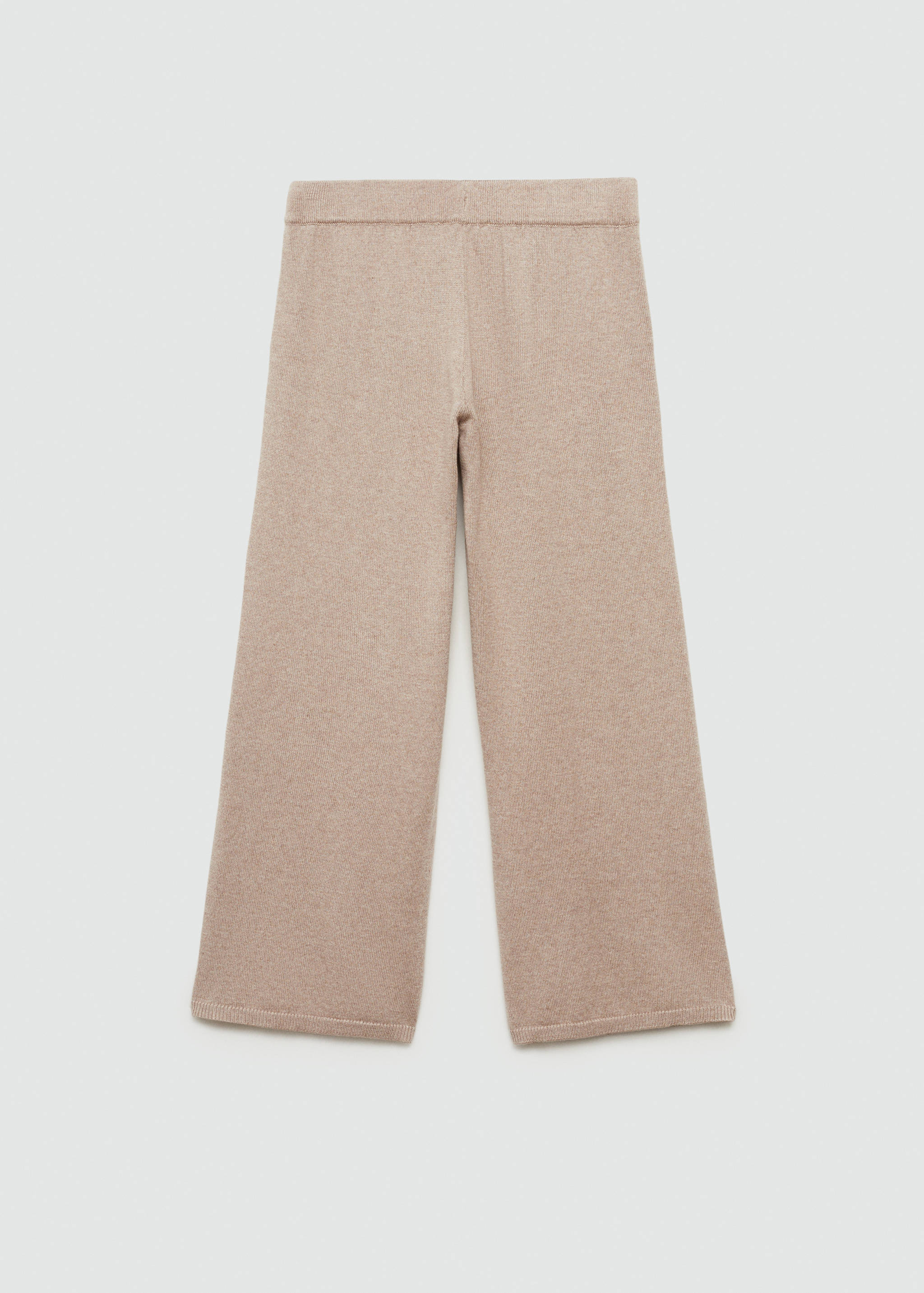Knitted culotte pants - Reverse of the article