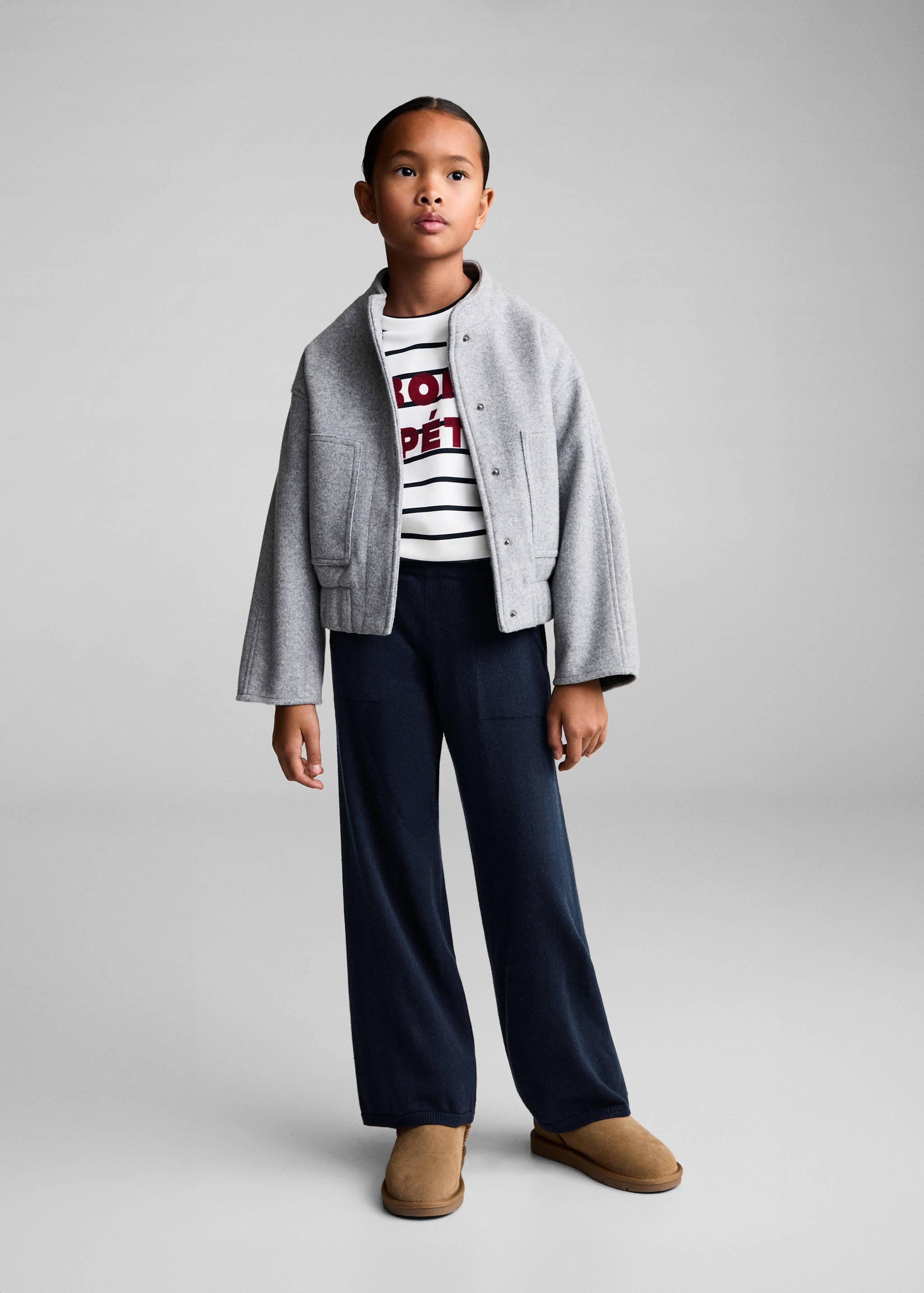 Knitted culotte pants - General plane