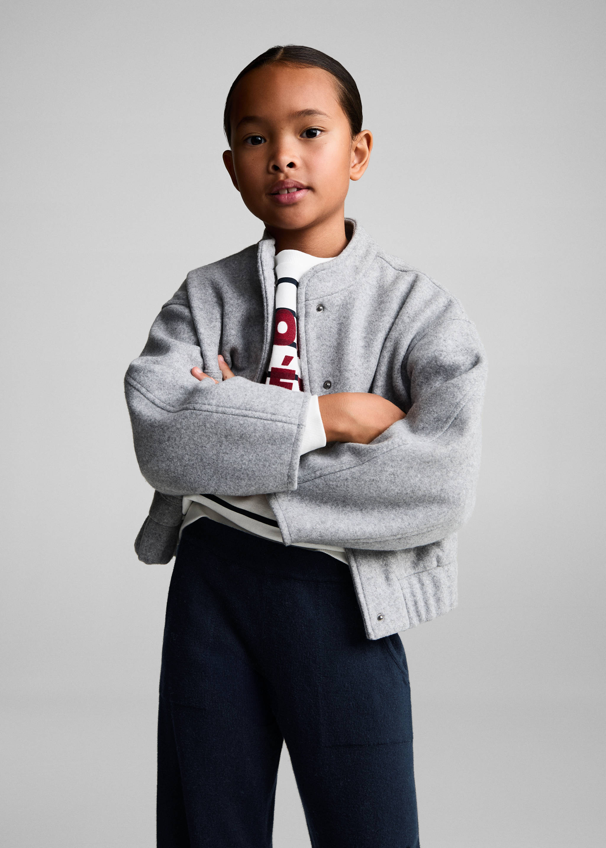 Knitted culotte pants - Medium plane