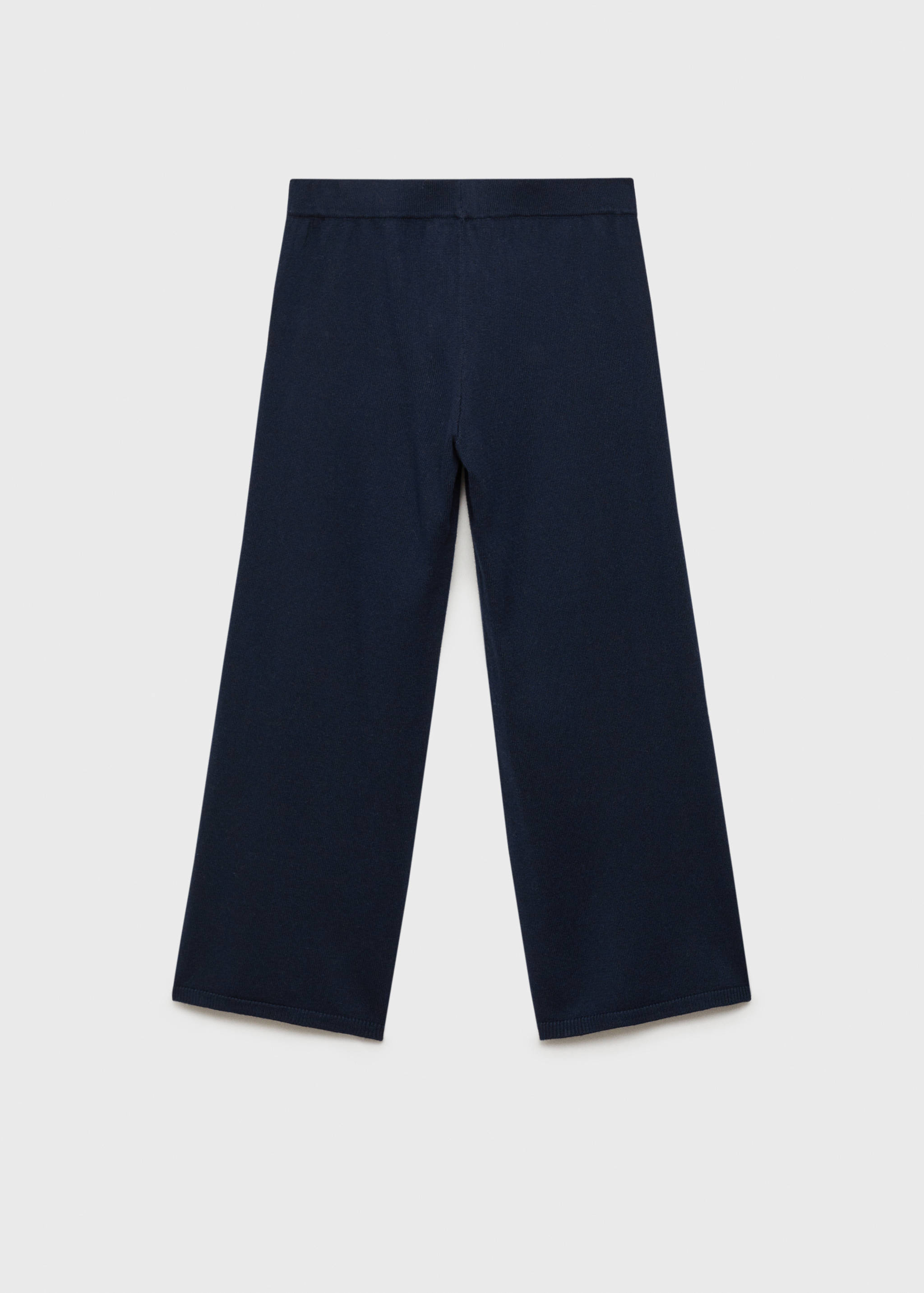 Knitted culotte pants - Reverse of the article