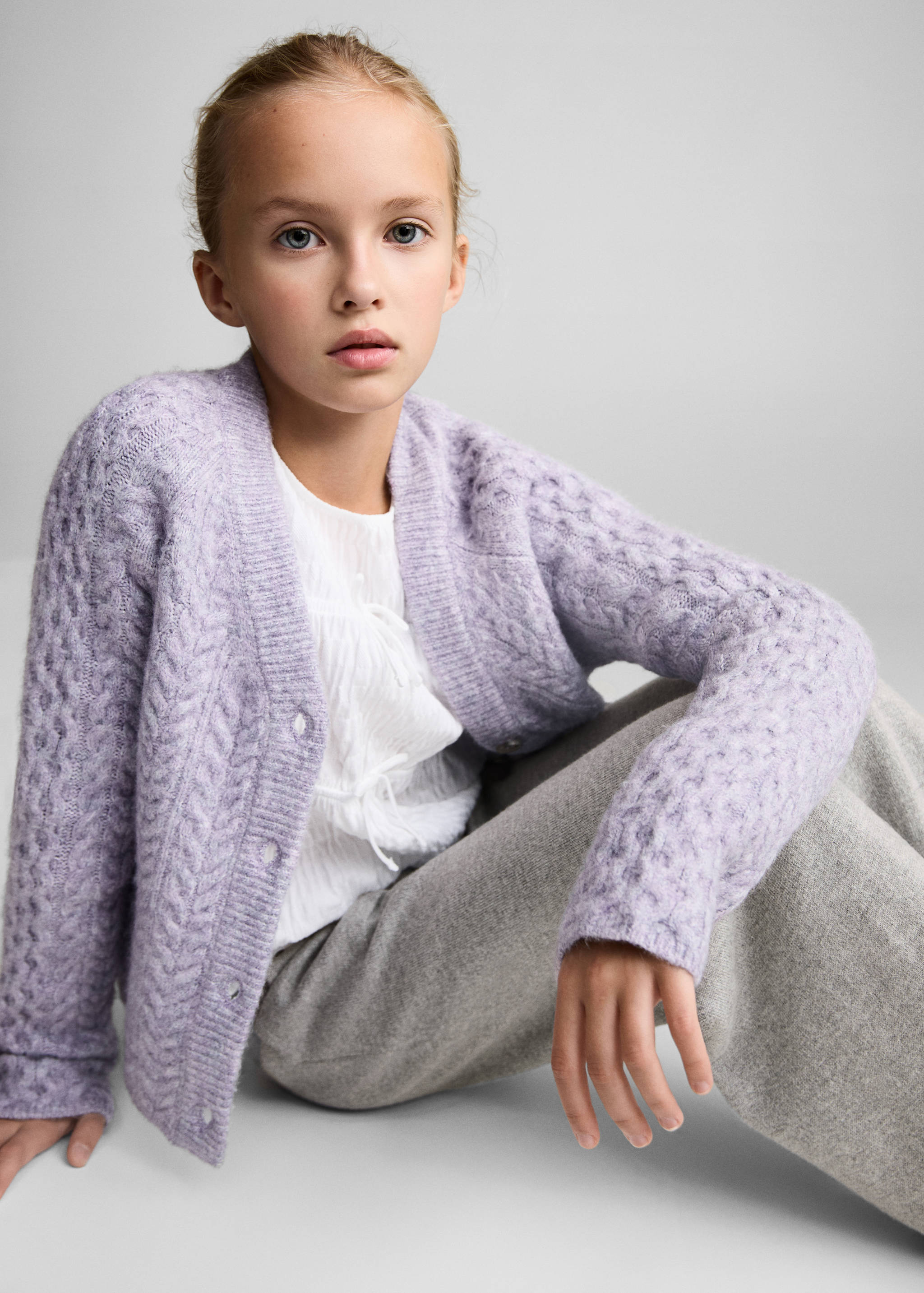 Knitted culotte pants - Details of the article 1