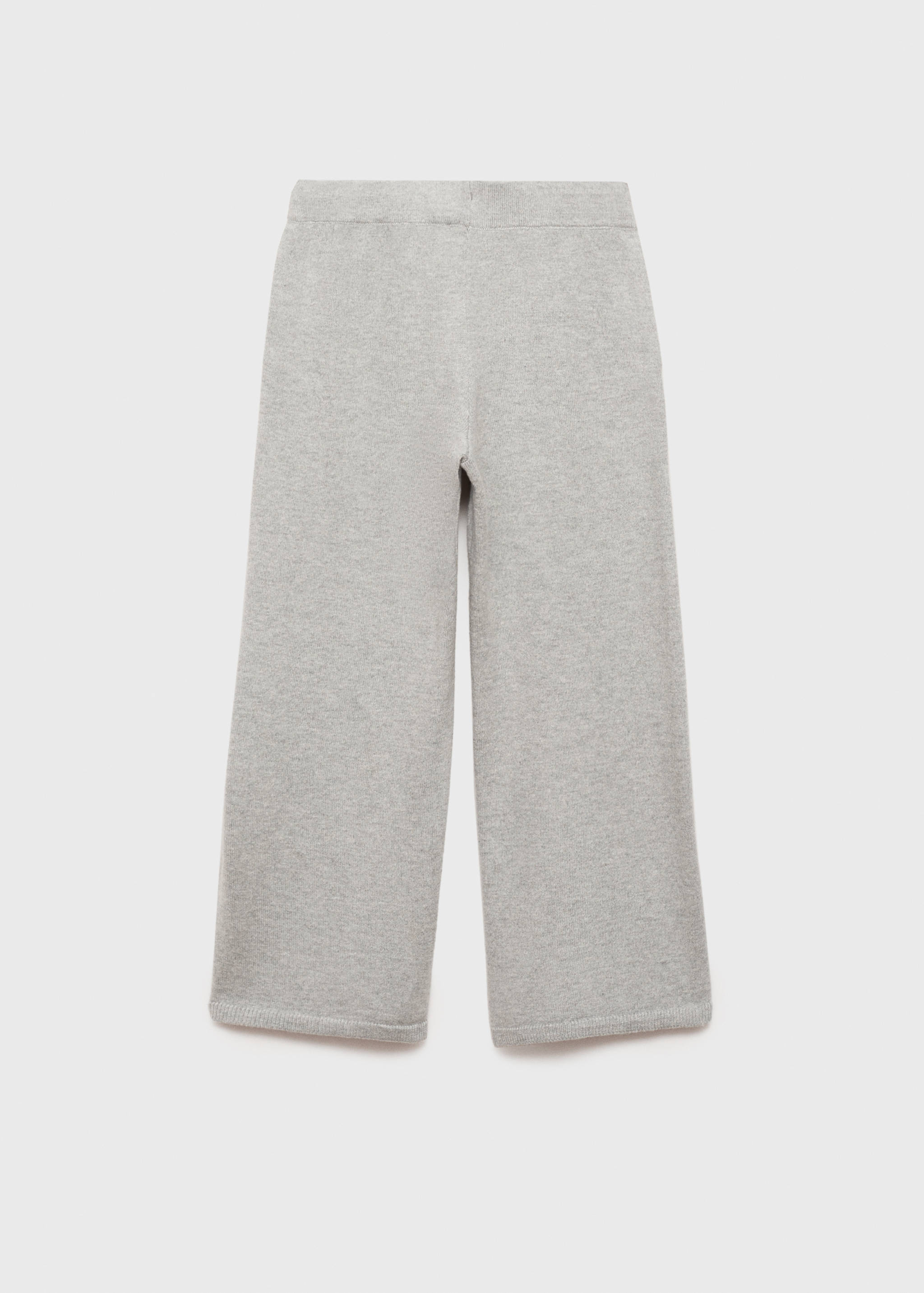 Knitted culotte pants - Reverse of the article