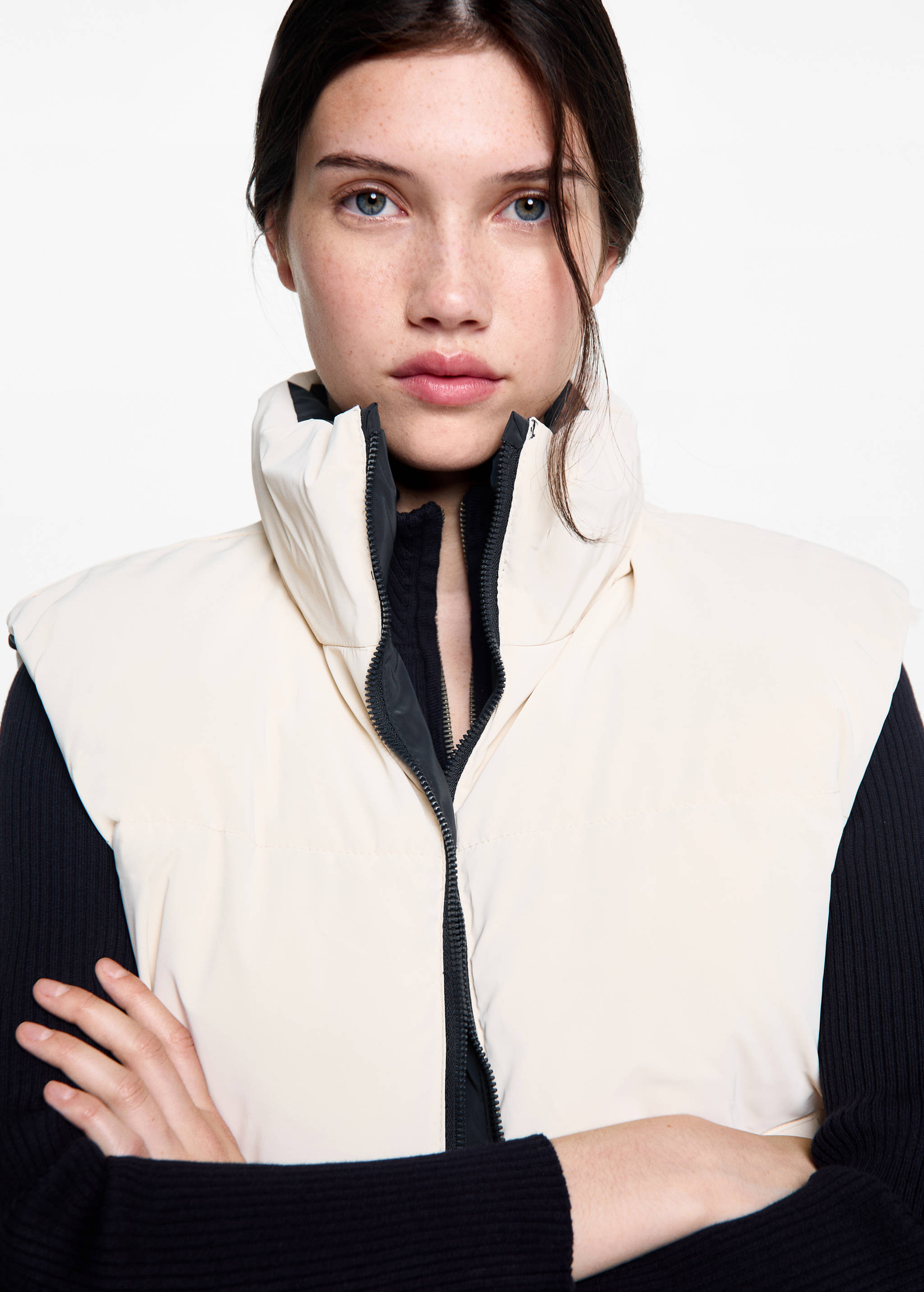 Reversible quilted gilet - Details of the article 1