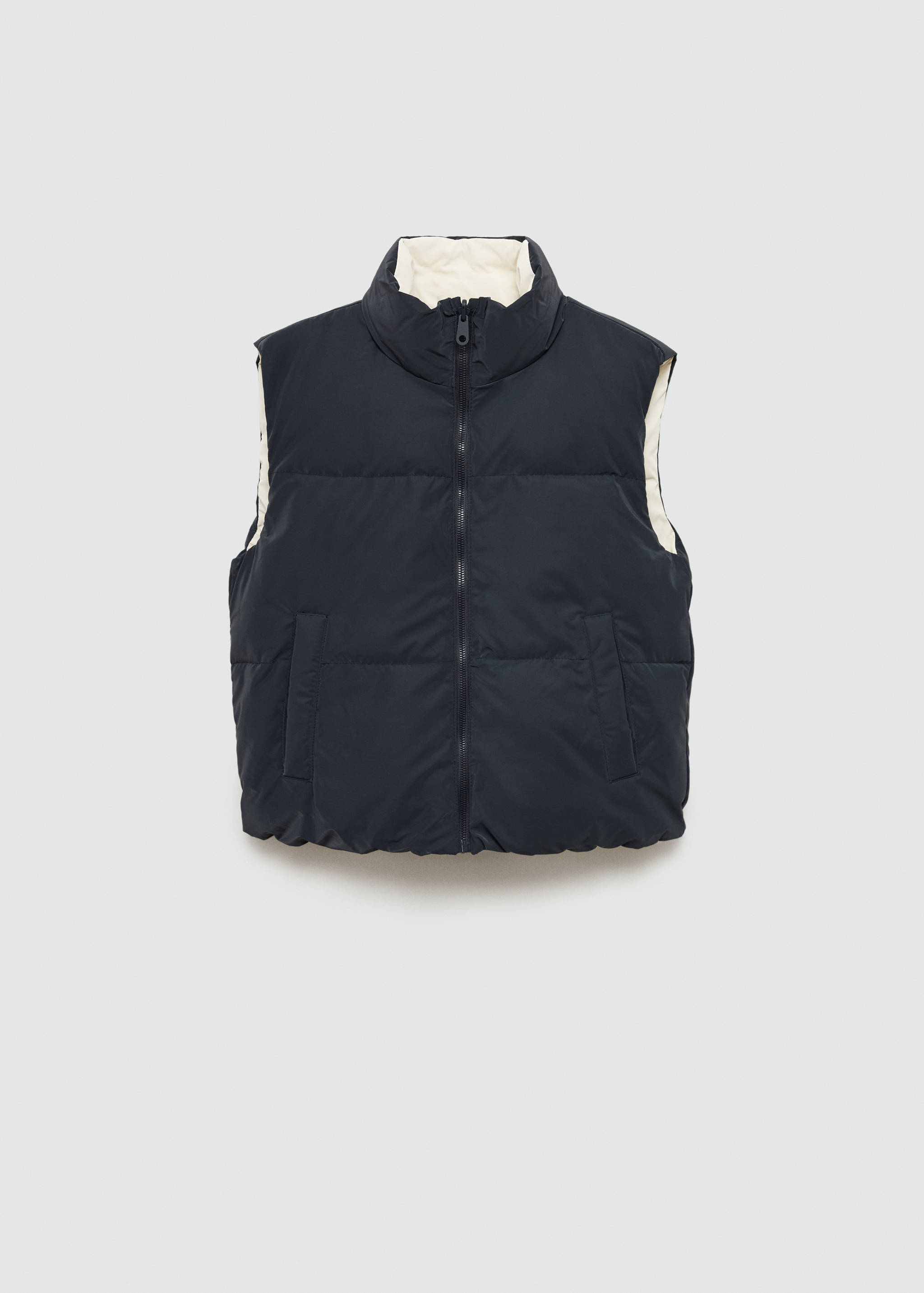 Reversible quilted gilet - Article without model