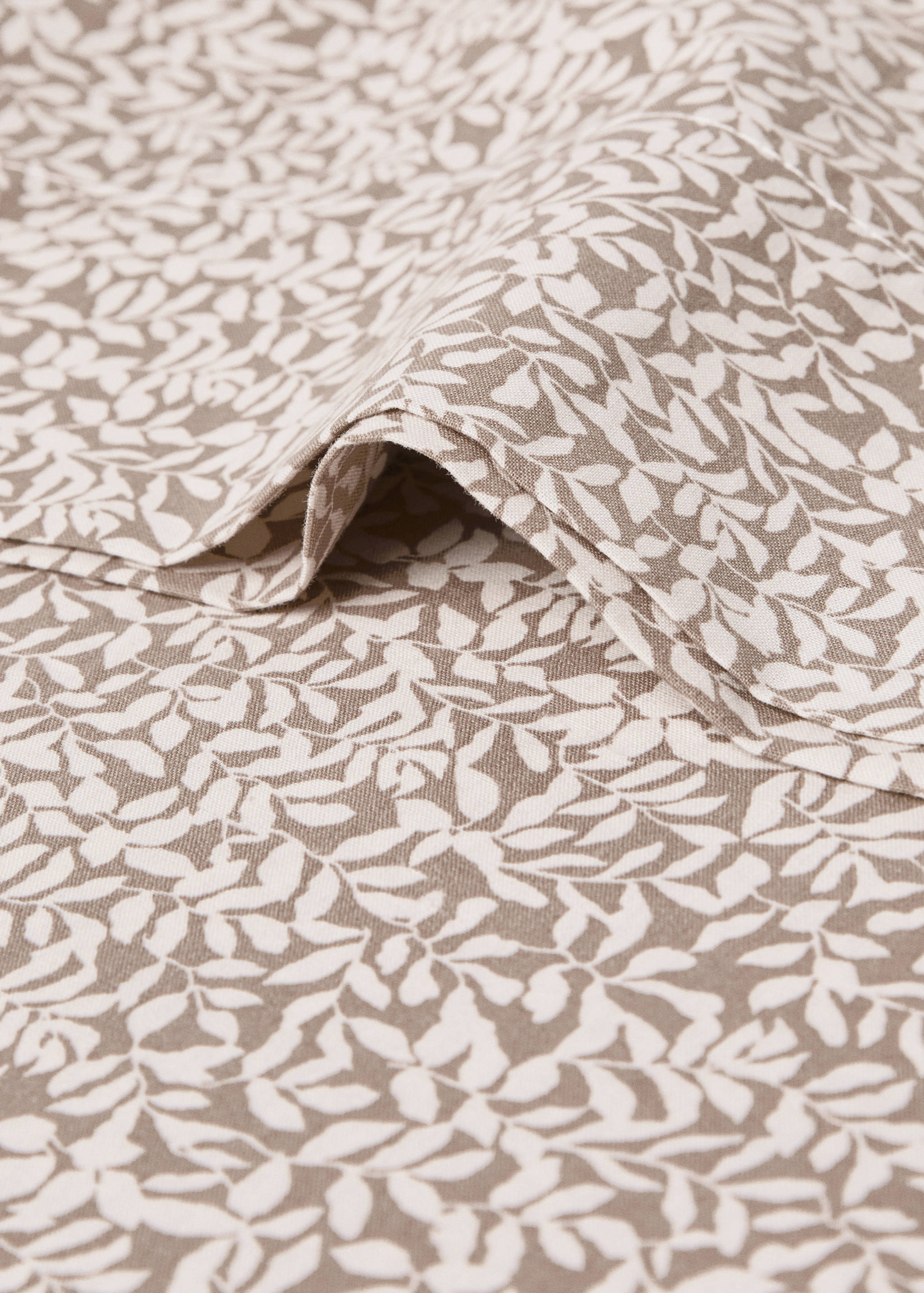 Taie d’oreiller en imprimé micro-fleurs 45x110 cm - Détail de l'article 2